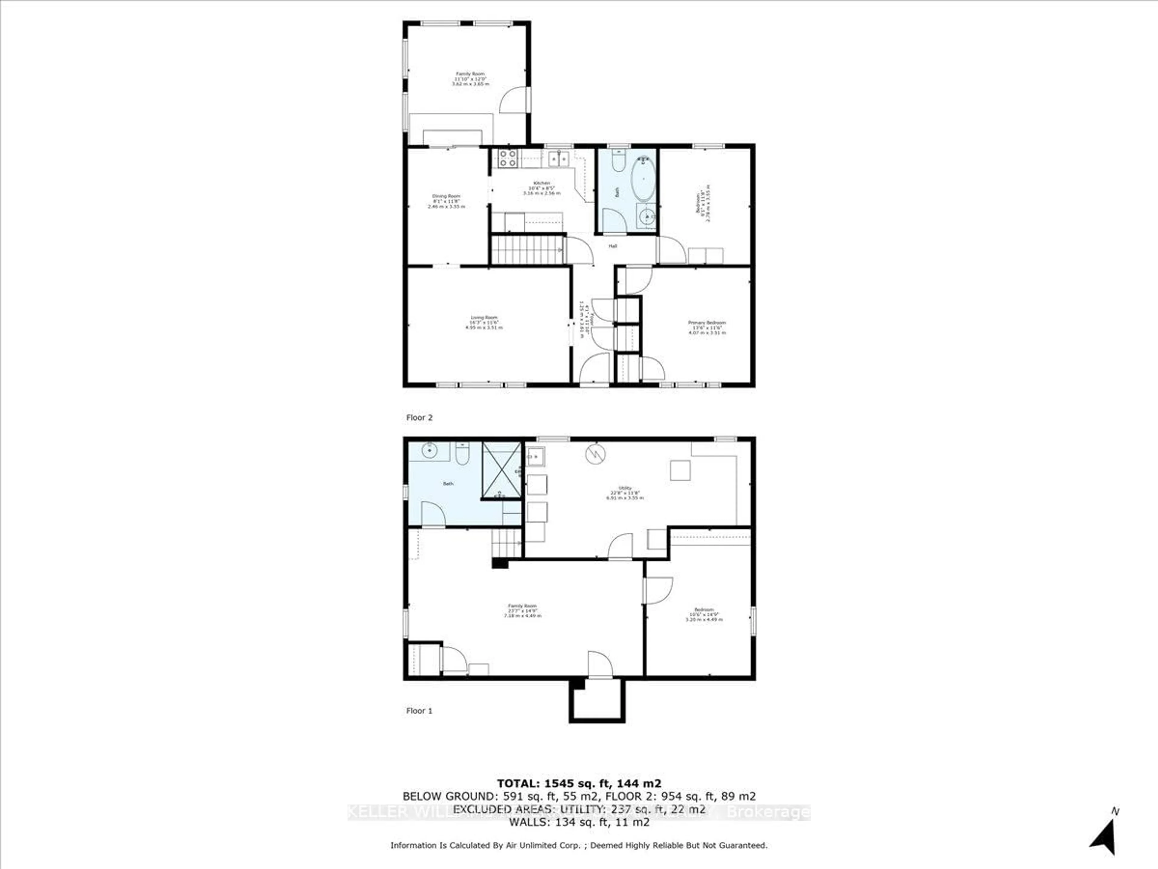 Floor plan for 274 Poyntz Ave, Toronto Ontario M2N 1J9