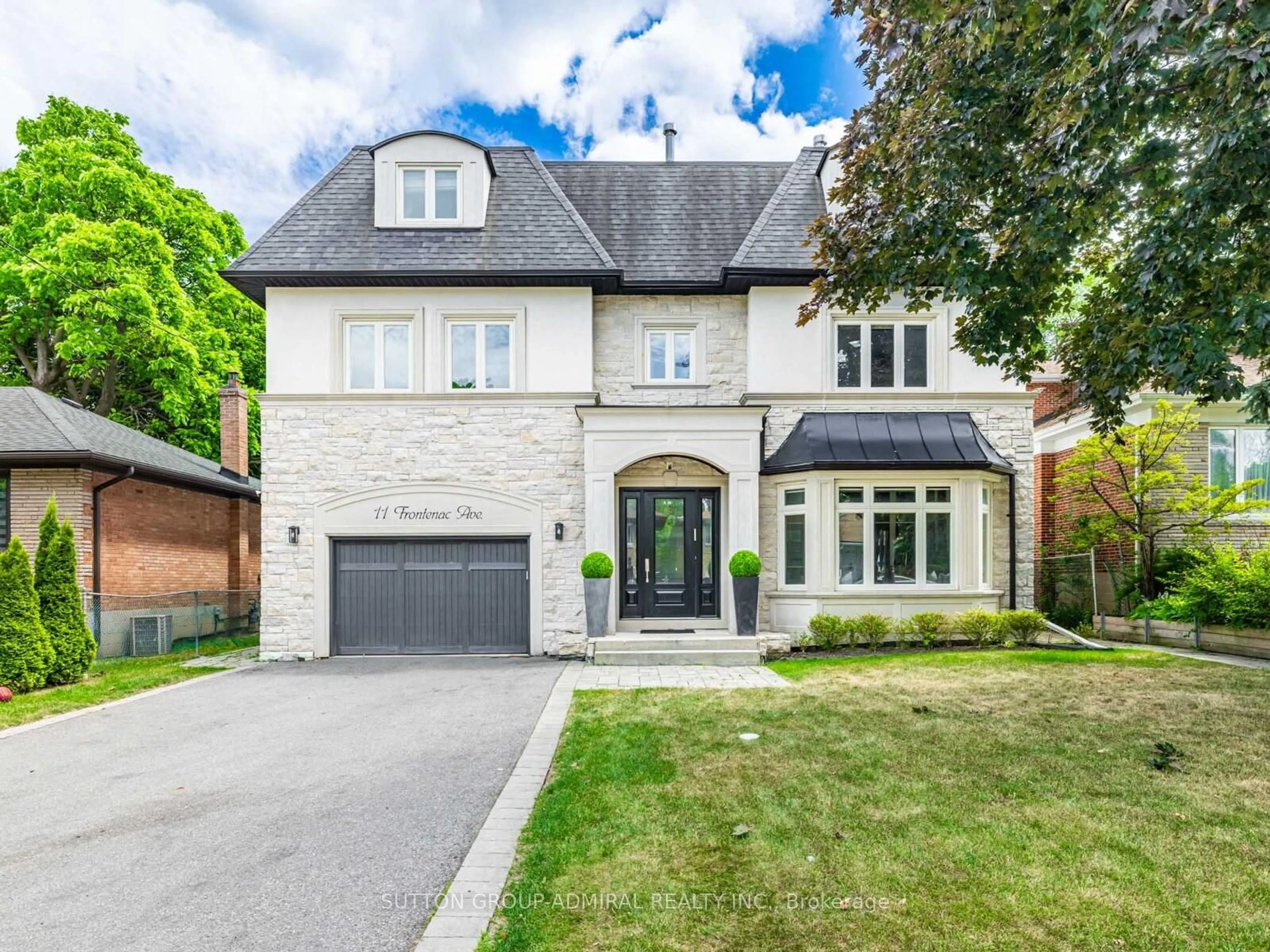 Home with brick exterior material, street for 11 Frontenac Ave, Toronto Ontario M5N 1Z4