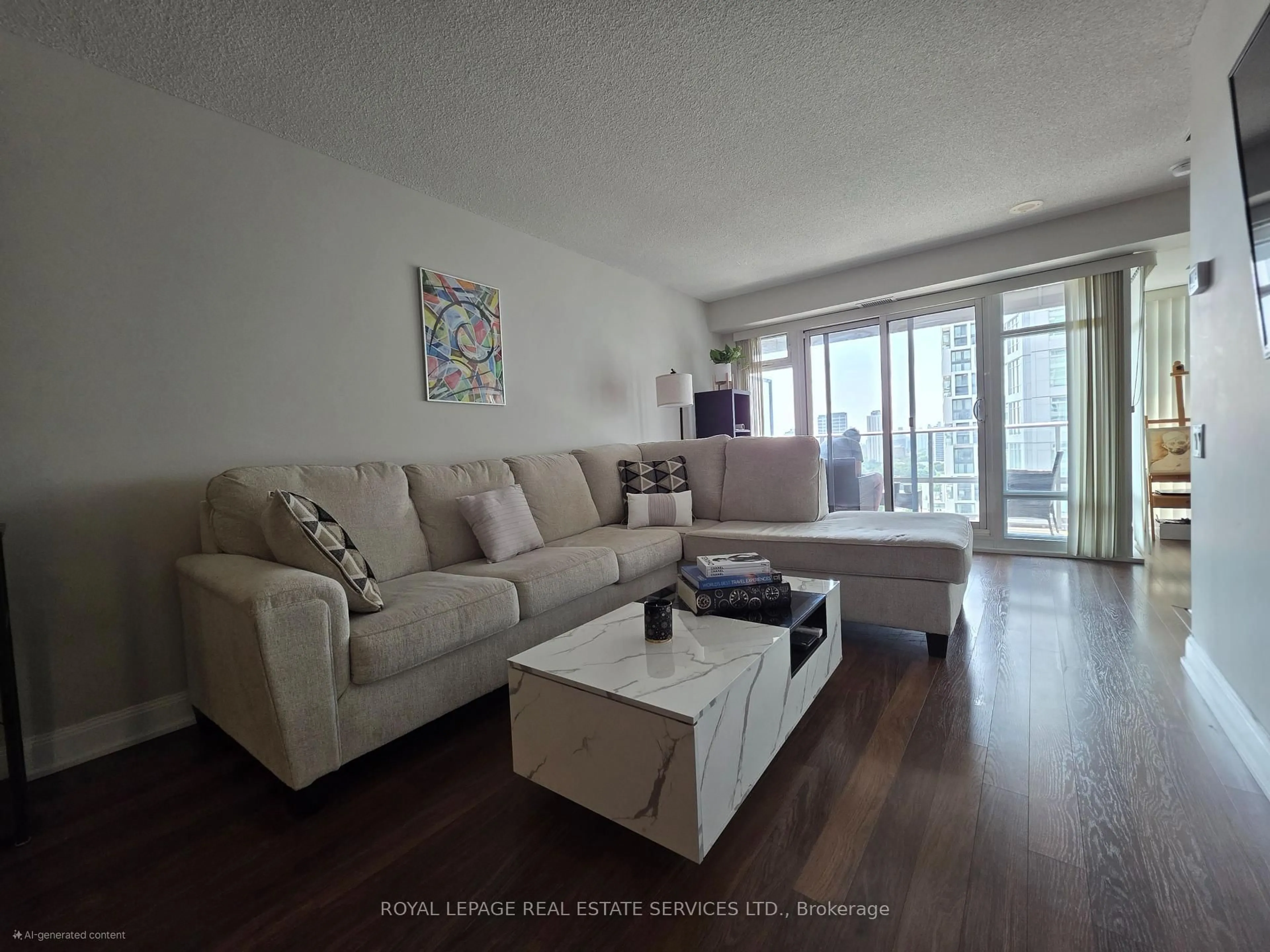 Living room with furniture, unknown for 2191 Yonge St #1804, Toronto Ontario M4S 3H8