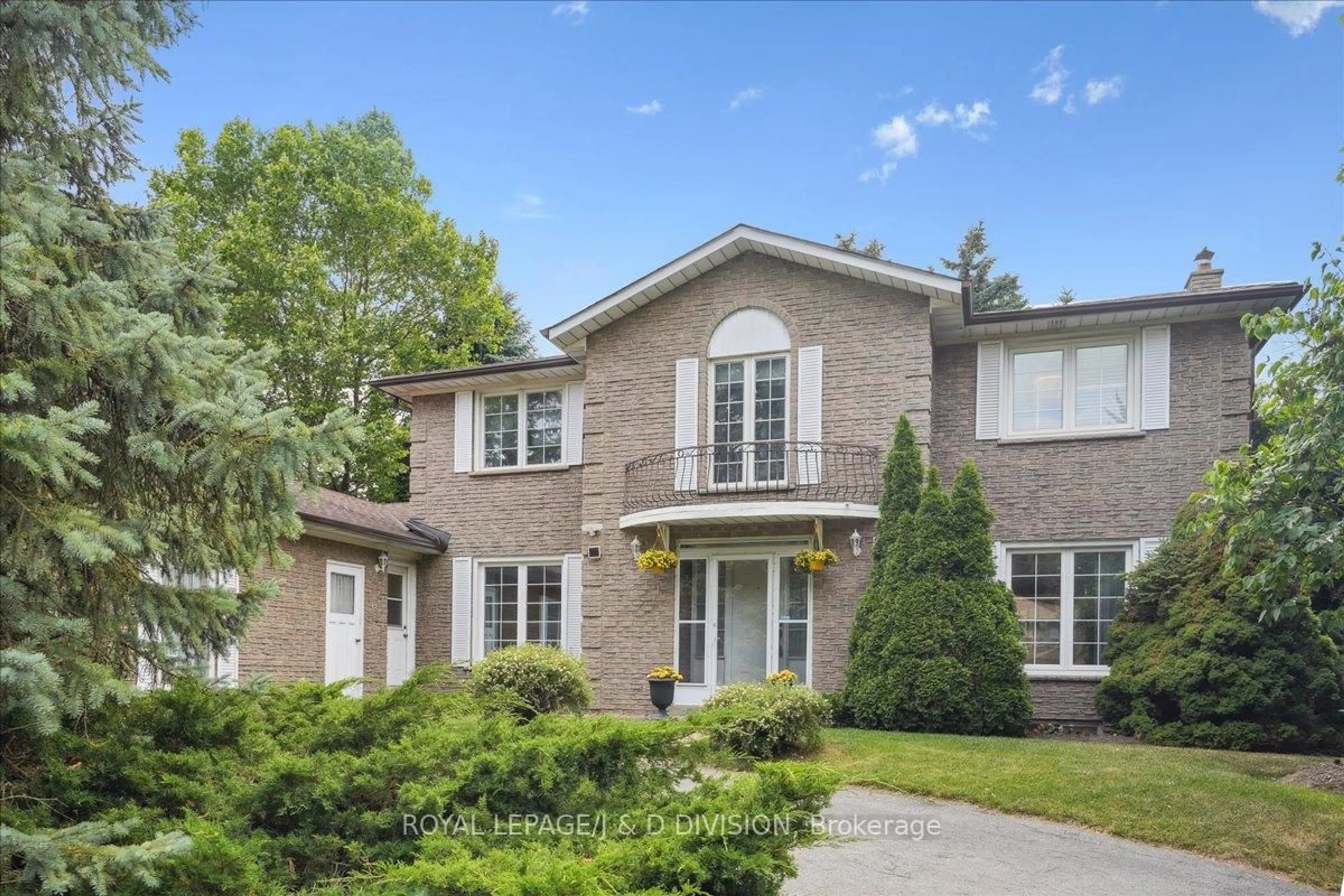 Home with brick exterior material, street for 244 Burbank Dr, Toronto Ontario M2K 1P8