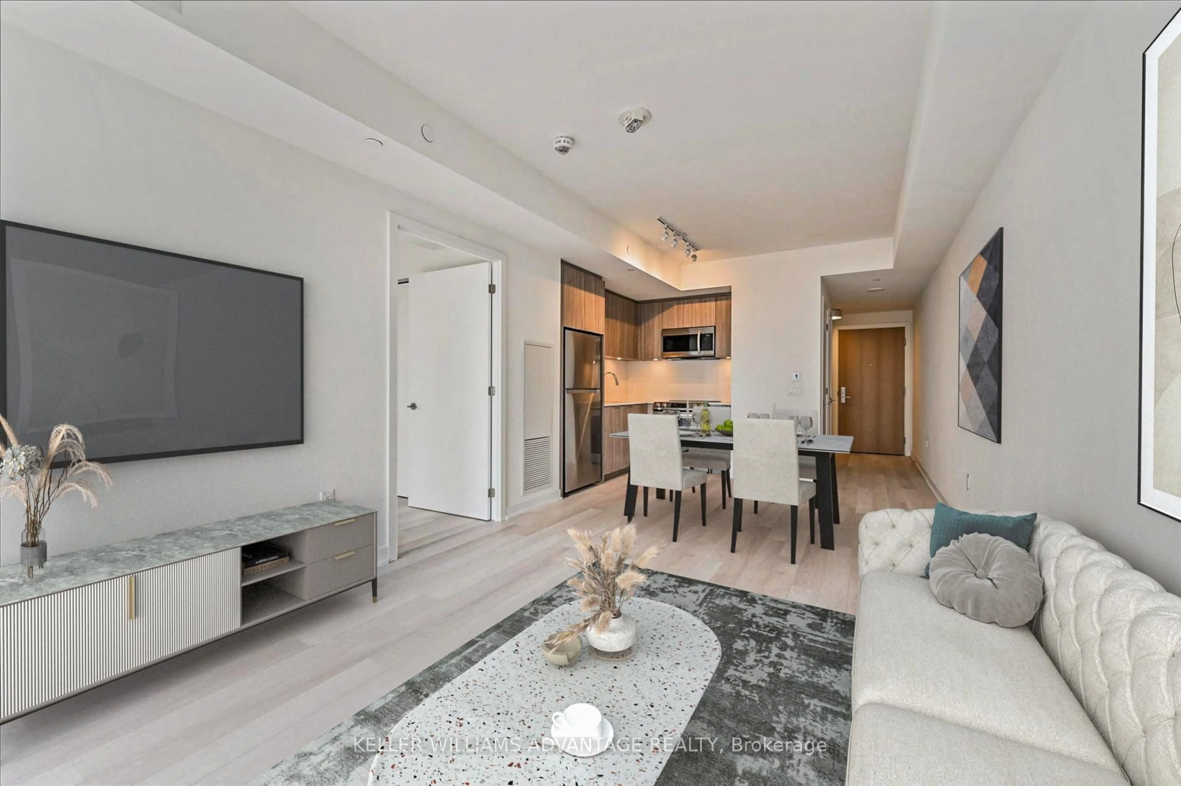 Living room with furniture, unknown for 357 King St #1802, Toronto Ontario M5V 0S7