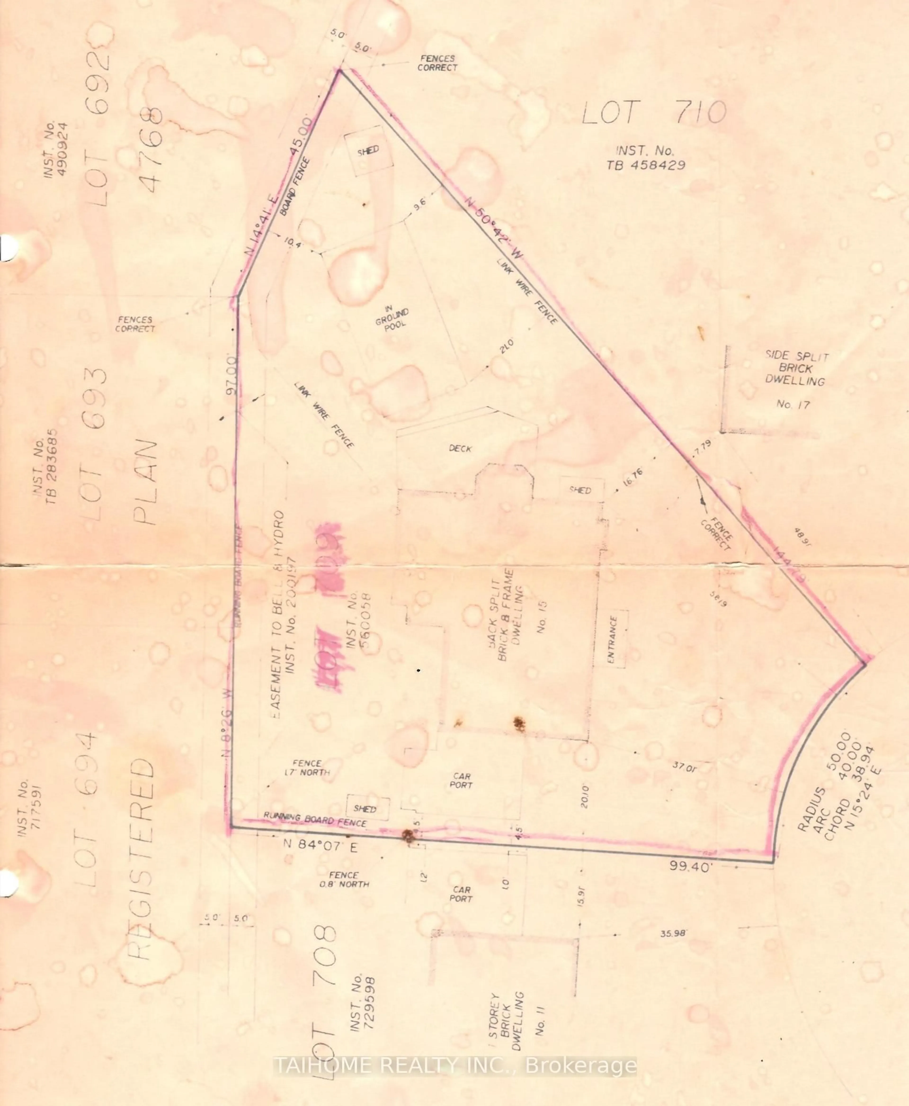 Picture of a map for 15 Merredin Pl, Toronto Ontario M3B 1S7