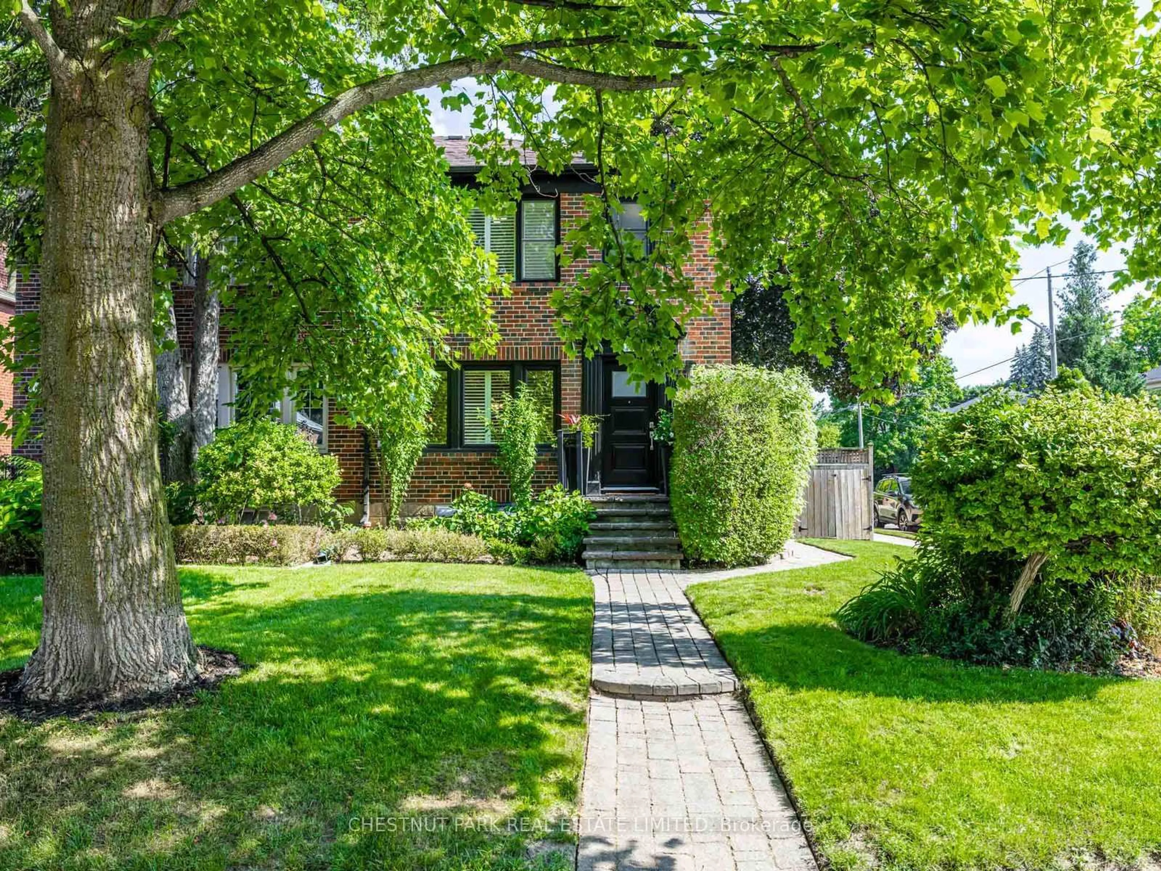 Home with brick exterior material, street for 117 Glenvale Blvd, Toronto Ontario M4G 2W1