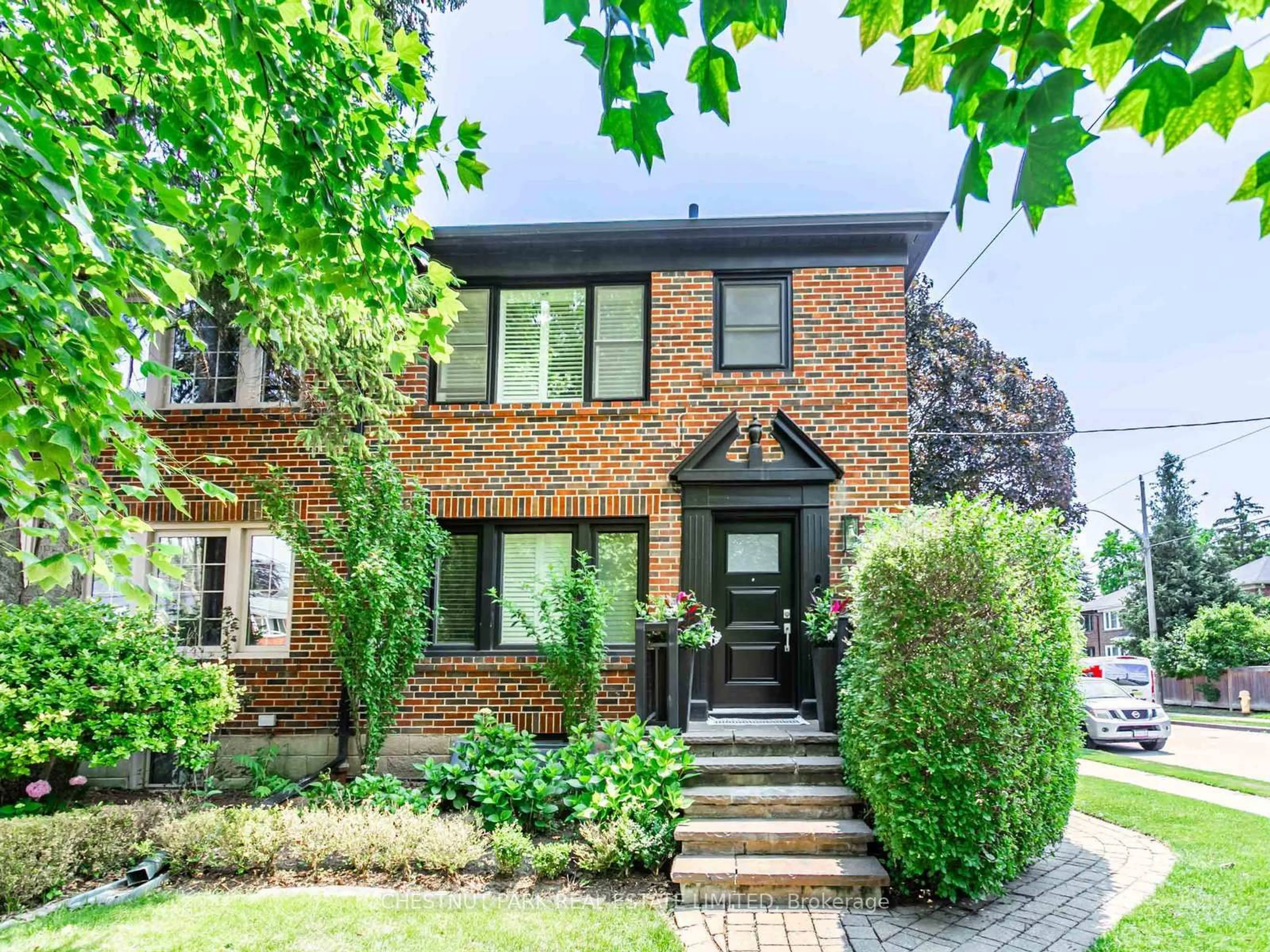 Home with brick exterior material, street for 117 Glenvale Blvd, Toronto Ontario M4G 2W1