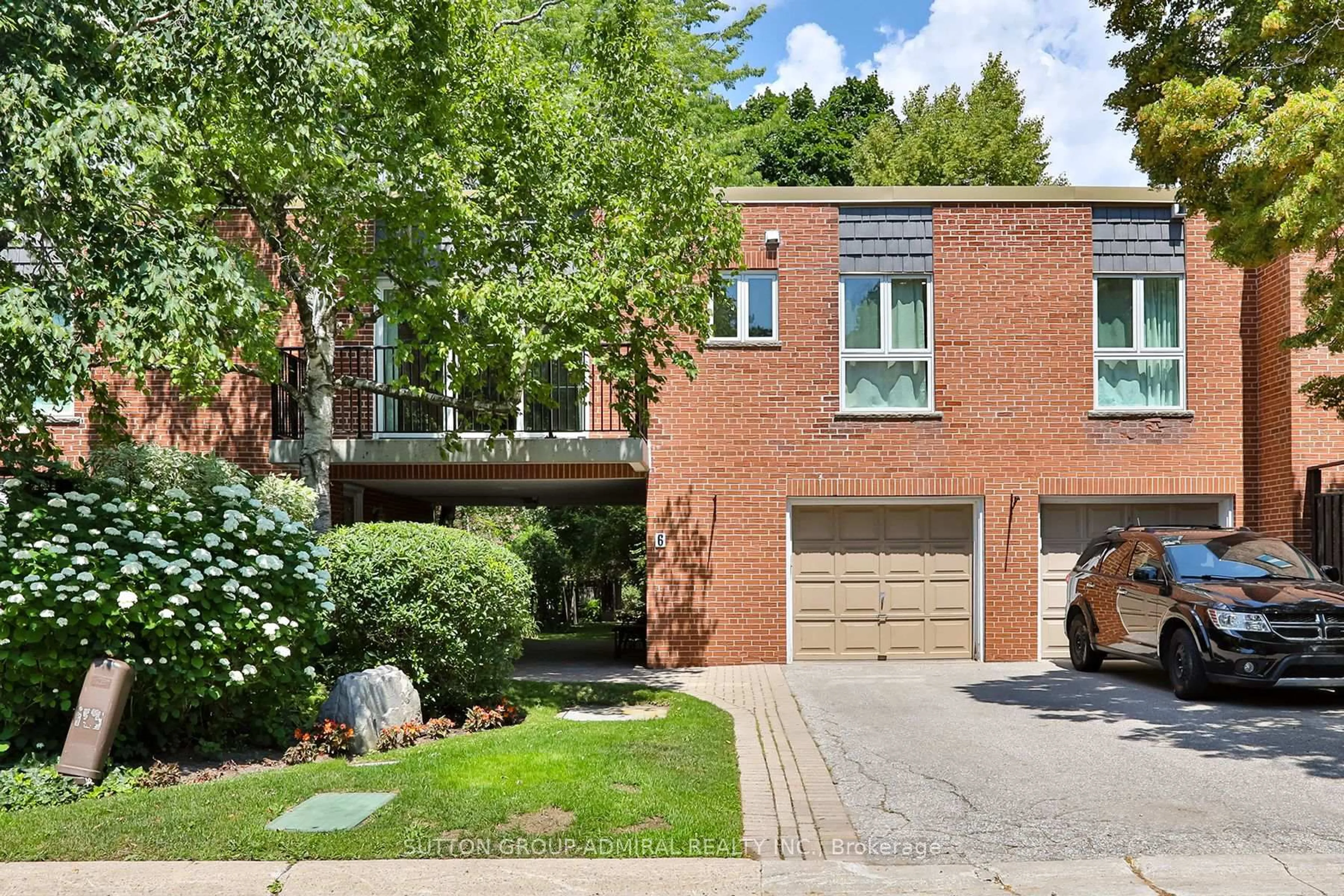 Home with brick exterior material, street for 6 Snowshoe Mill Way #206, Toronto Ontario M2L 1T5