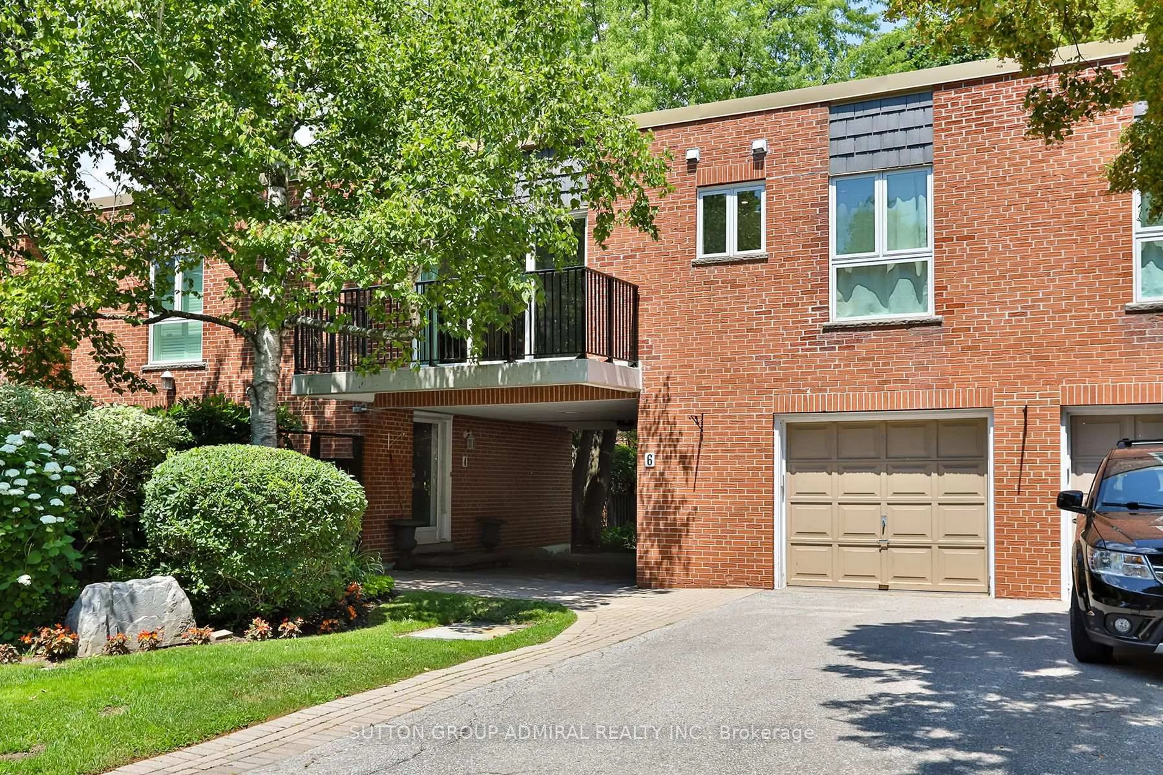 Home with brick exterior material, street for 6 Snowshoe Mill Way #206, Toronto Ontario M2L 1T5