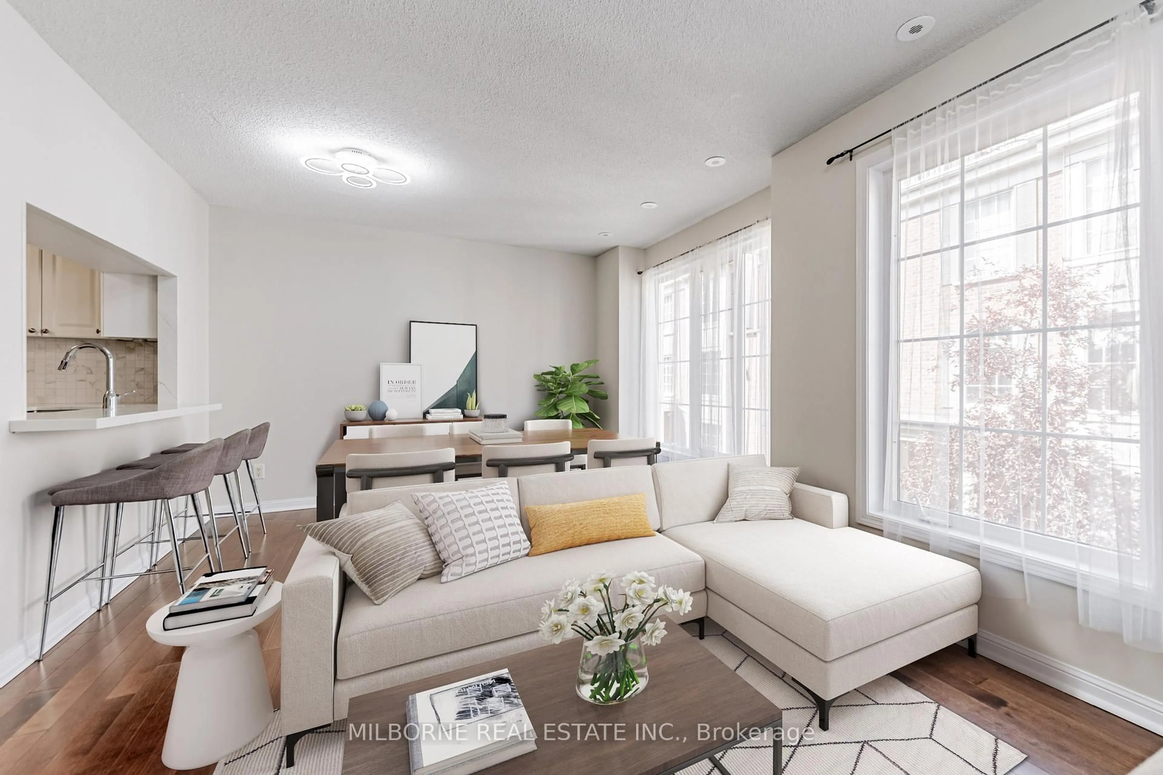 Living room with furniture, unknown for 3 Everson Dr #303, Toronto Ontario M2N 7C2