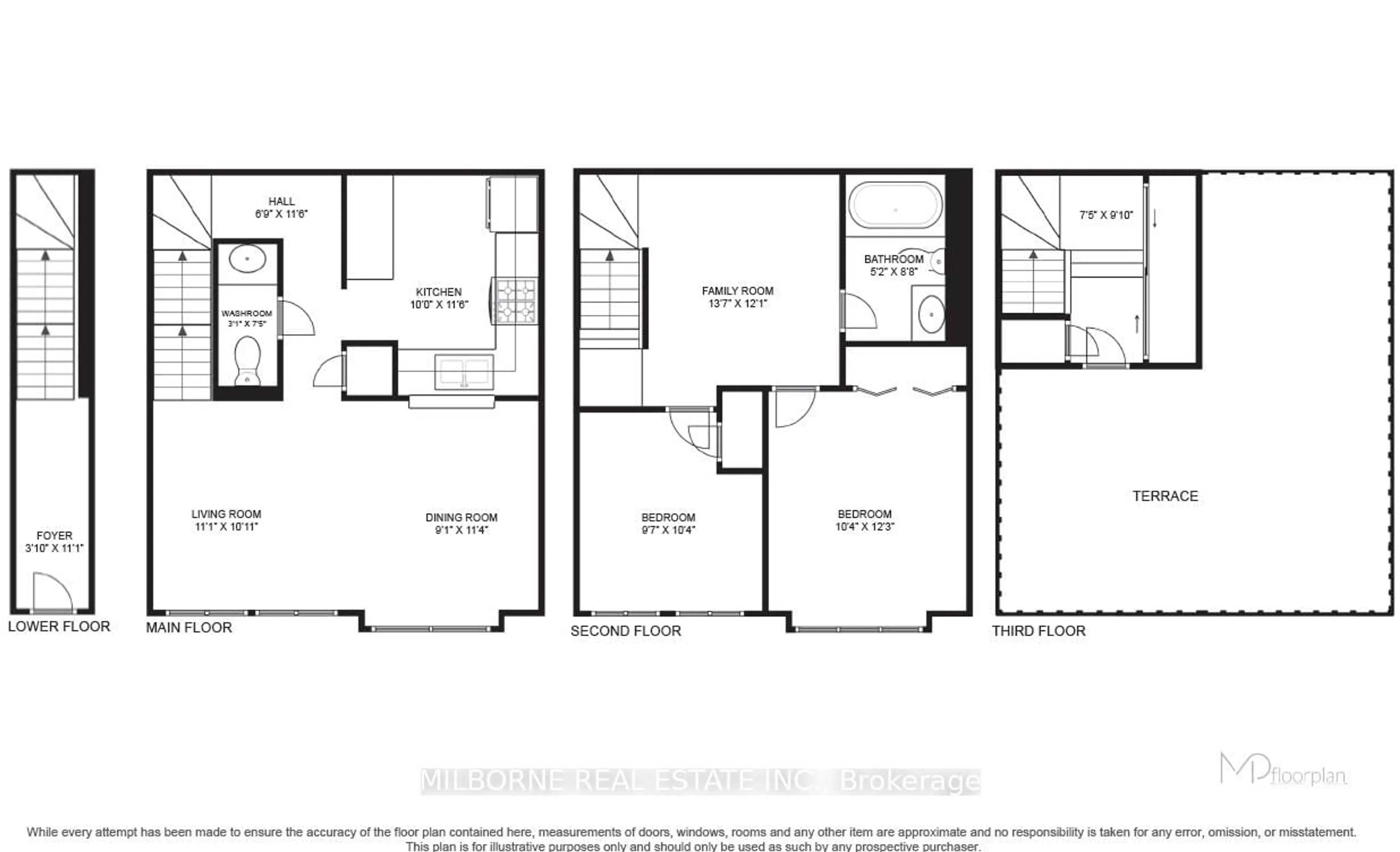 Floor plan for 3 Everson Dr #303, Toronto Ontario M2N 7C2