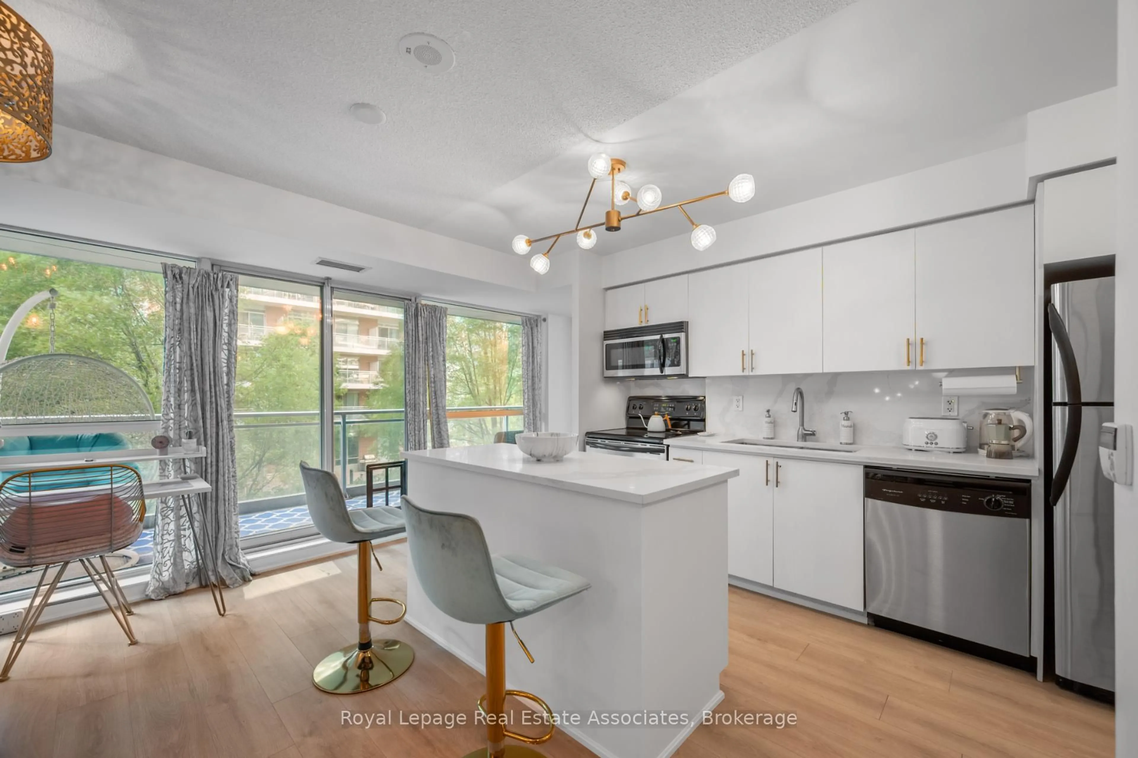 Open concept kitchen, unknown for 80 Western Battery Rd #222, Toronto Ontario M6K 3S1