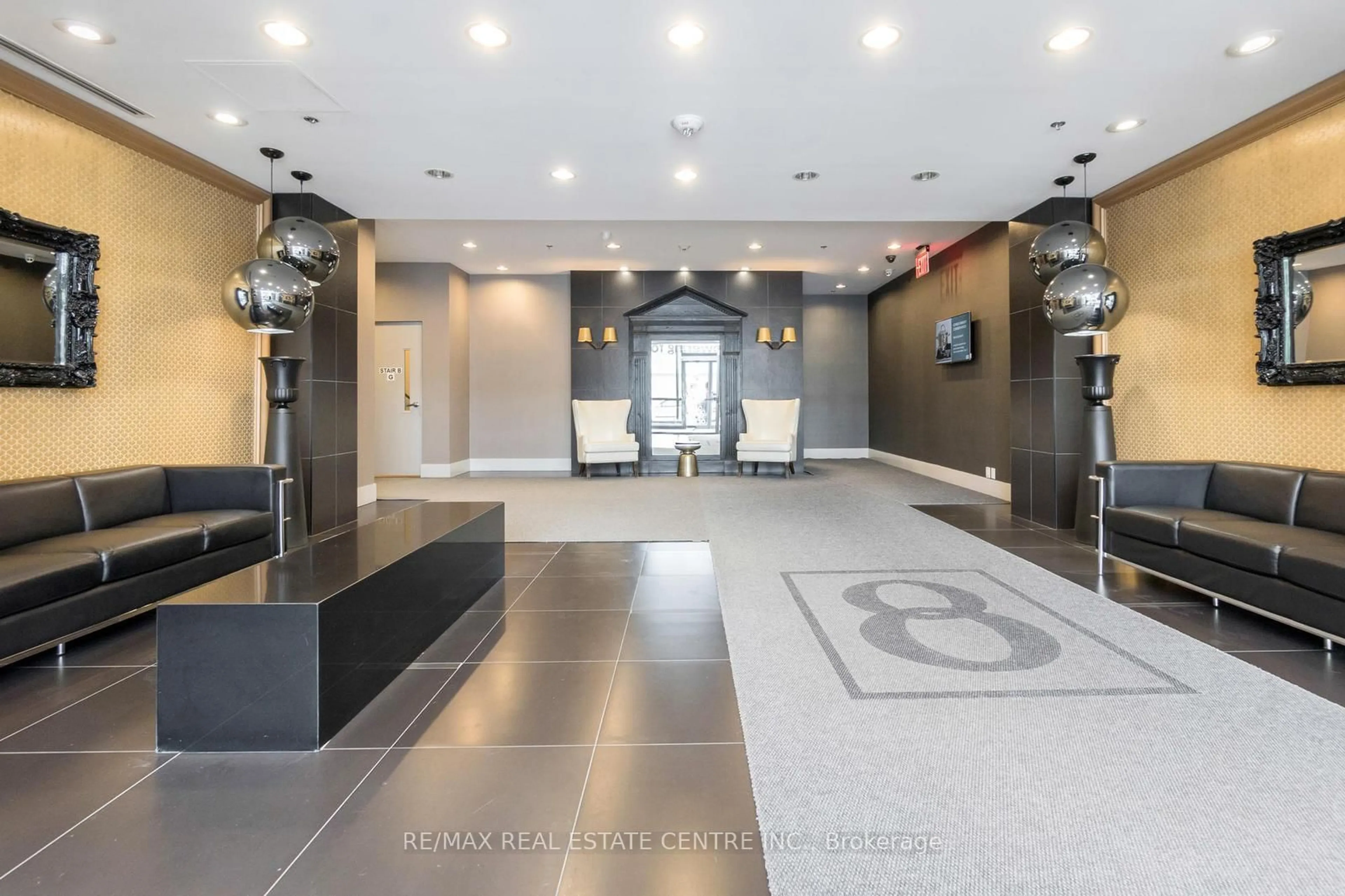 Lobby for 8 Gladstone Ave #308, Toronto Ontario M6J 0B3