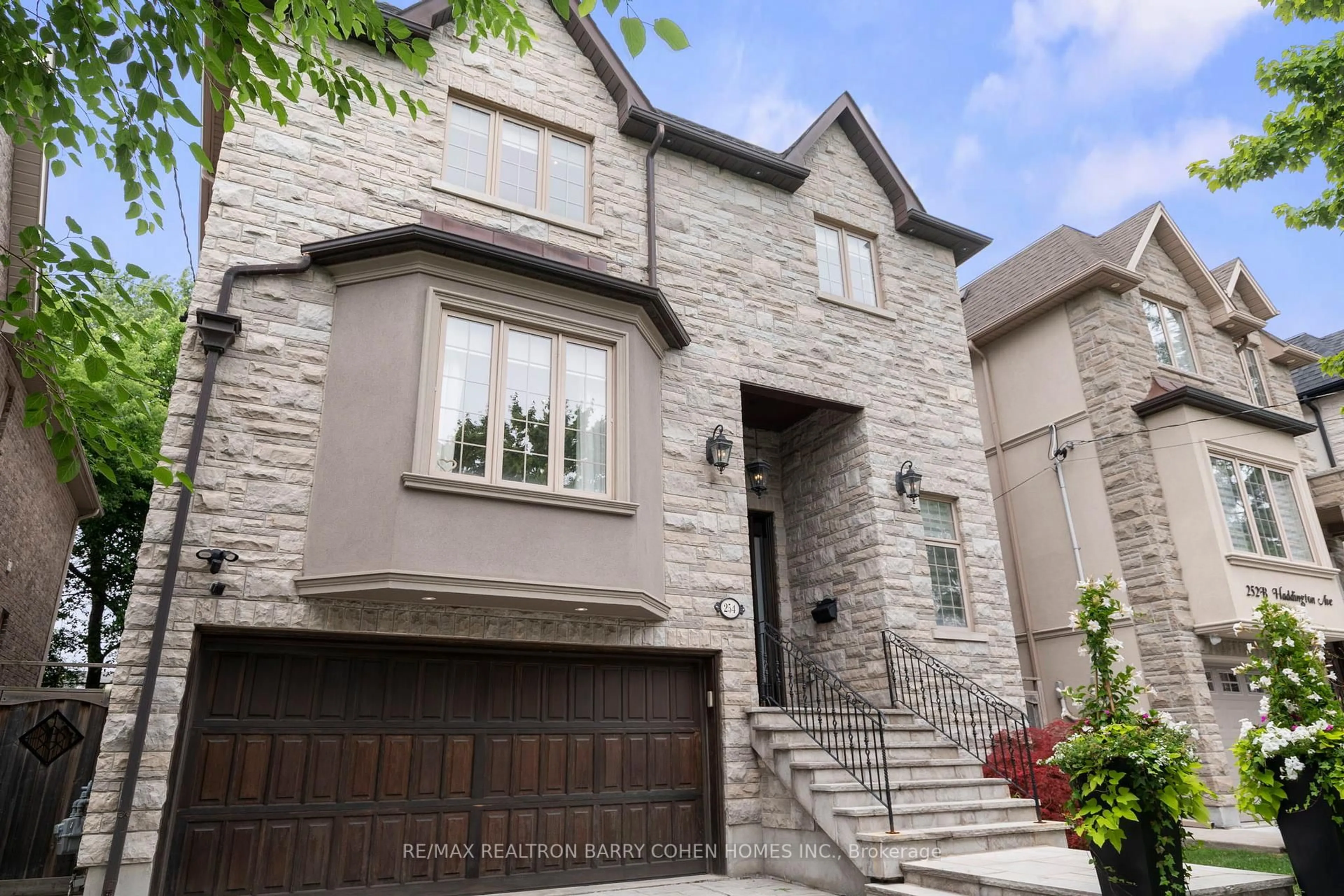 Home with brick exterior material, street for 254 Haddington Ave, Toronto Ontario M5M 2P9