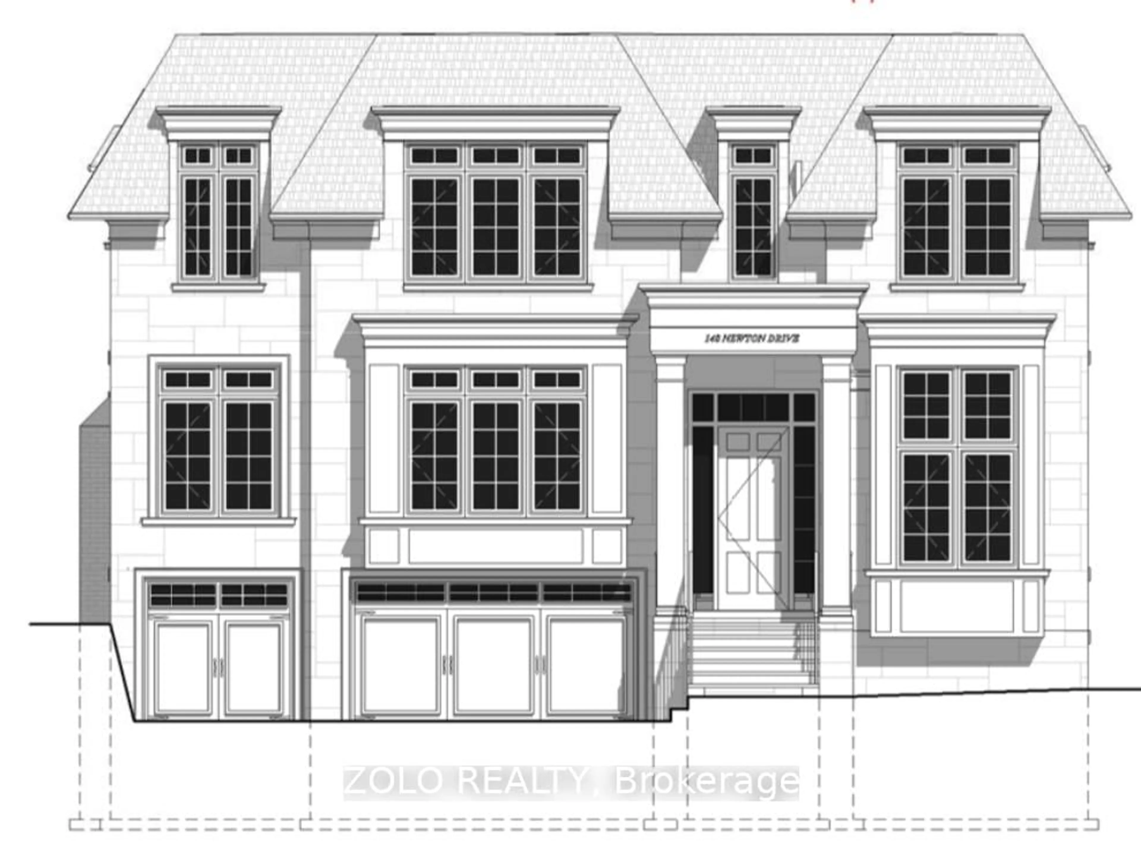 Floor plan for 148 Newton Dr, Toronto Ontario M2M 2N3