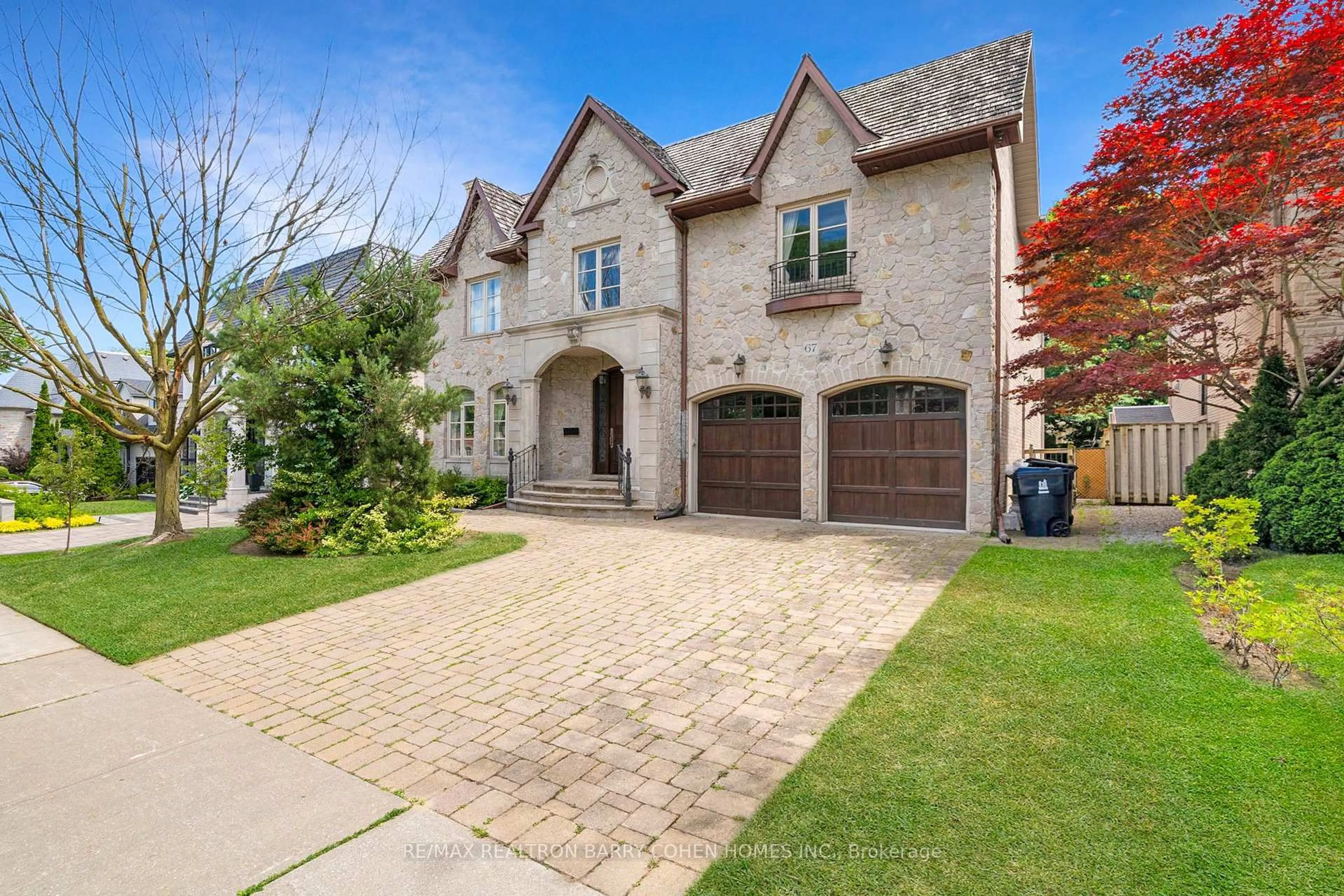 Home with brick exterior material, street for 67 Yorkminster Rd, Toronto Ontario M2P 1M4