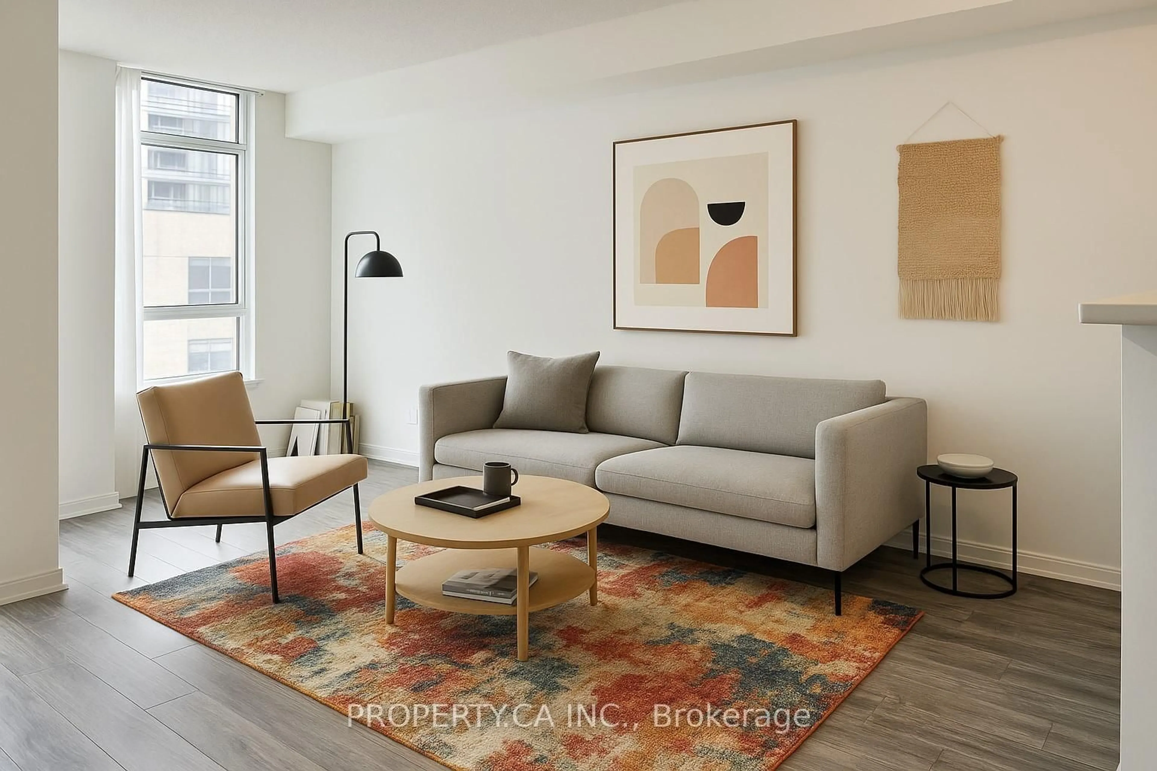 Living room with furniture, unknown for 801 King St #804, Toronto Ontario M5V 3C9
