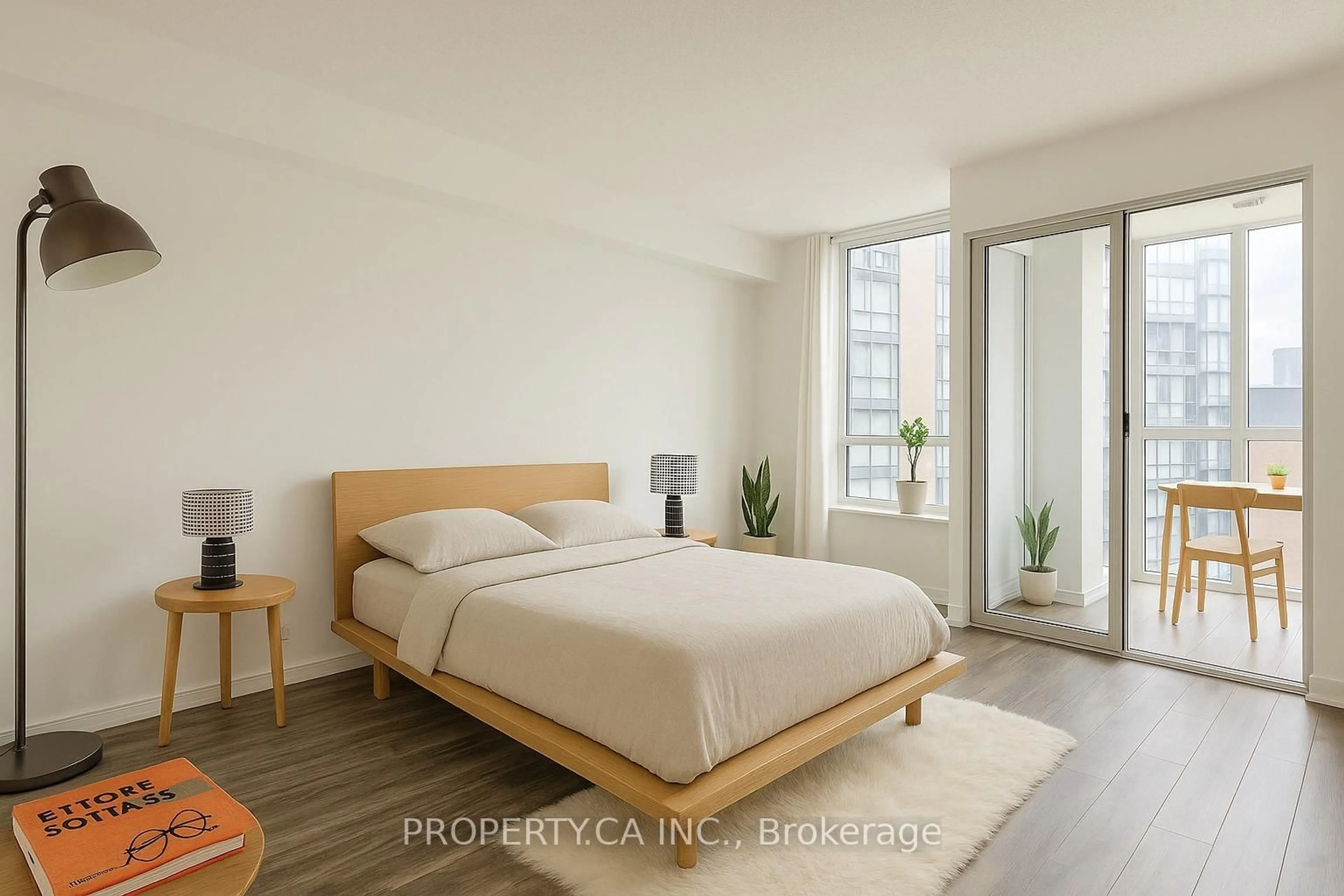 Bedroom with bed, unknown for 801 King St #804, Toronto Ontario M5V 3C9