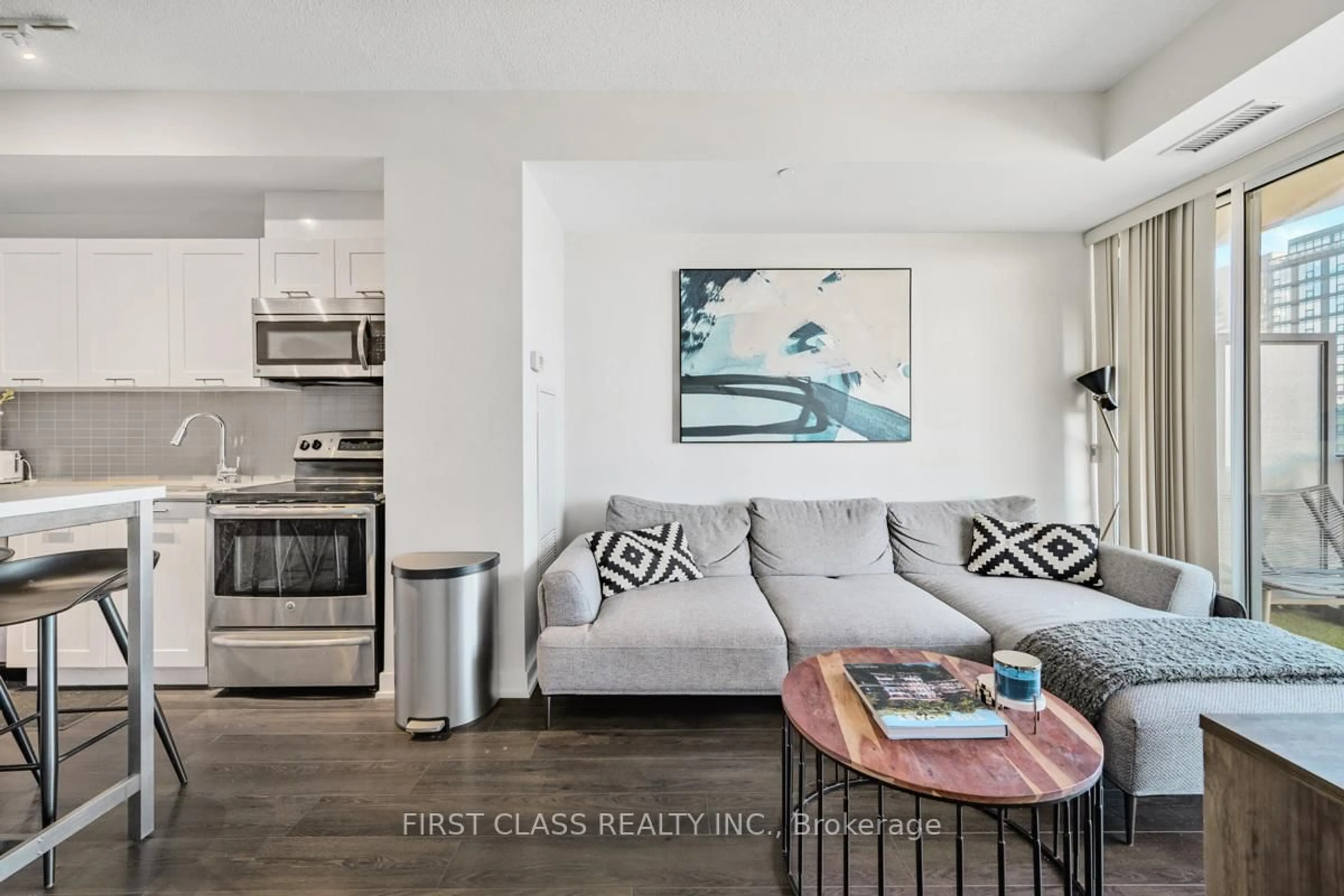 Living room with furniture, unknown for 20 Bruyeres Mews #2308, Toronto Ontario M5V 0G8