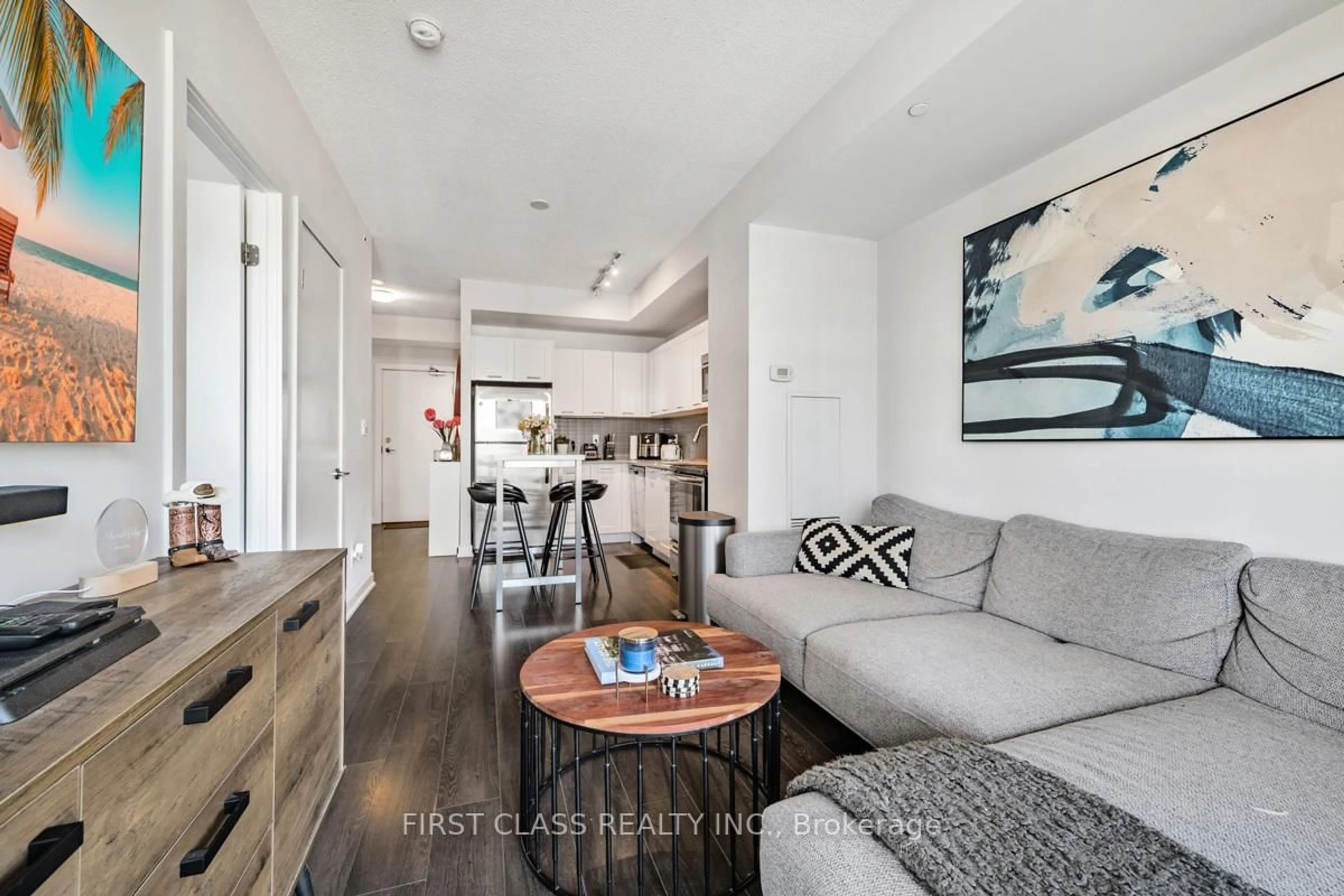 Living room with furniture, unknown for 20 Bruyeres Mews #2308, Toronto Ontario M5V 0G8