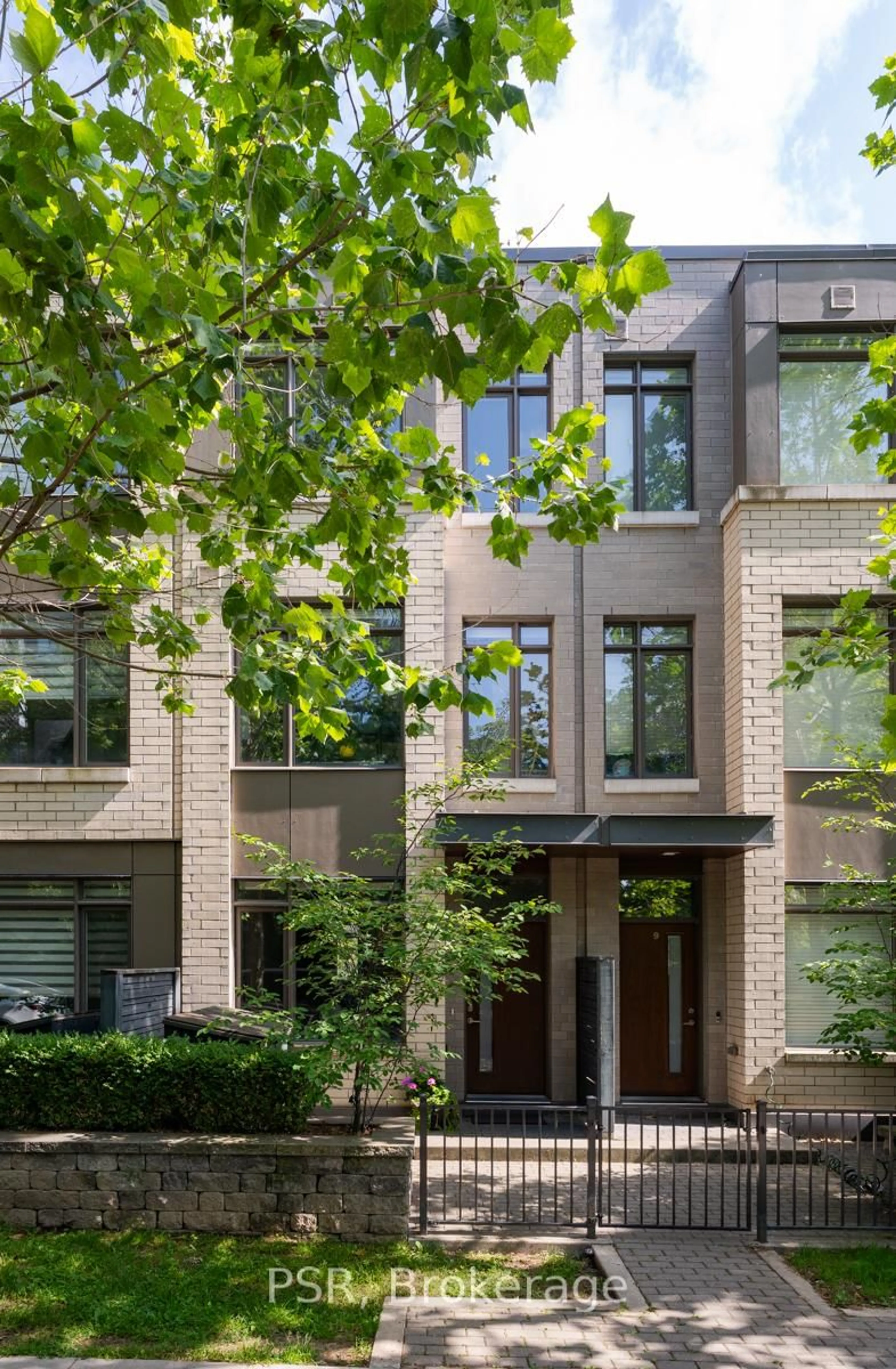 Home with brick exterior material, street for 11 St Bartholomew St, Toronto Ontario M5A 0P1