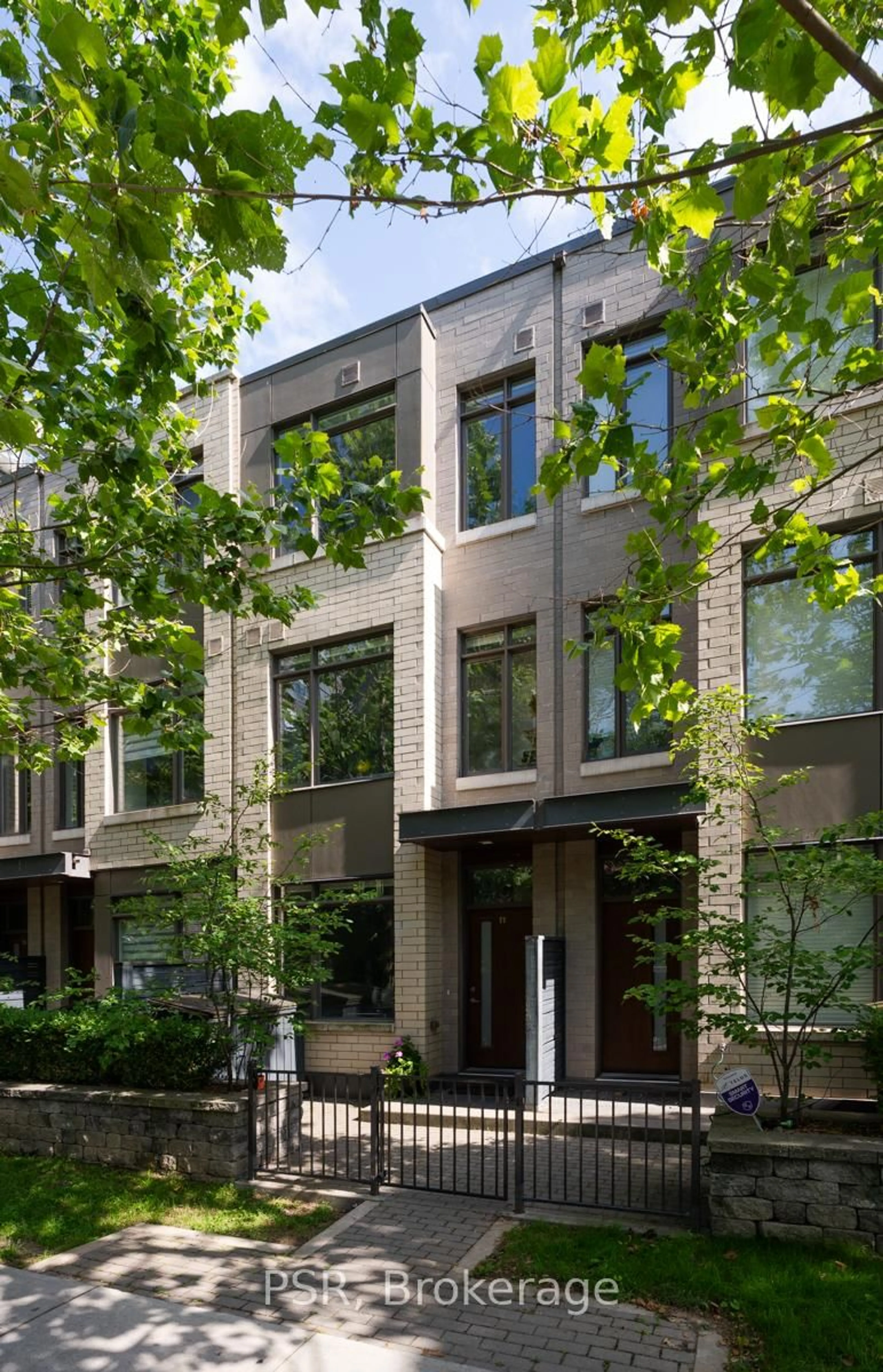 Home with brick exterior material, street for 11 St Bartholomew St, Toronto Ontario M5A 0P1