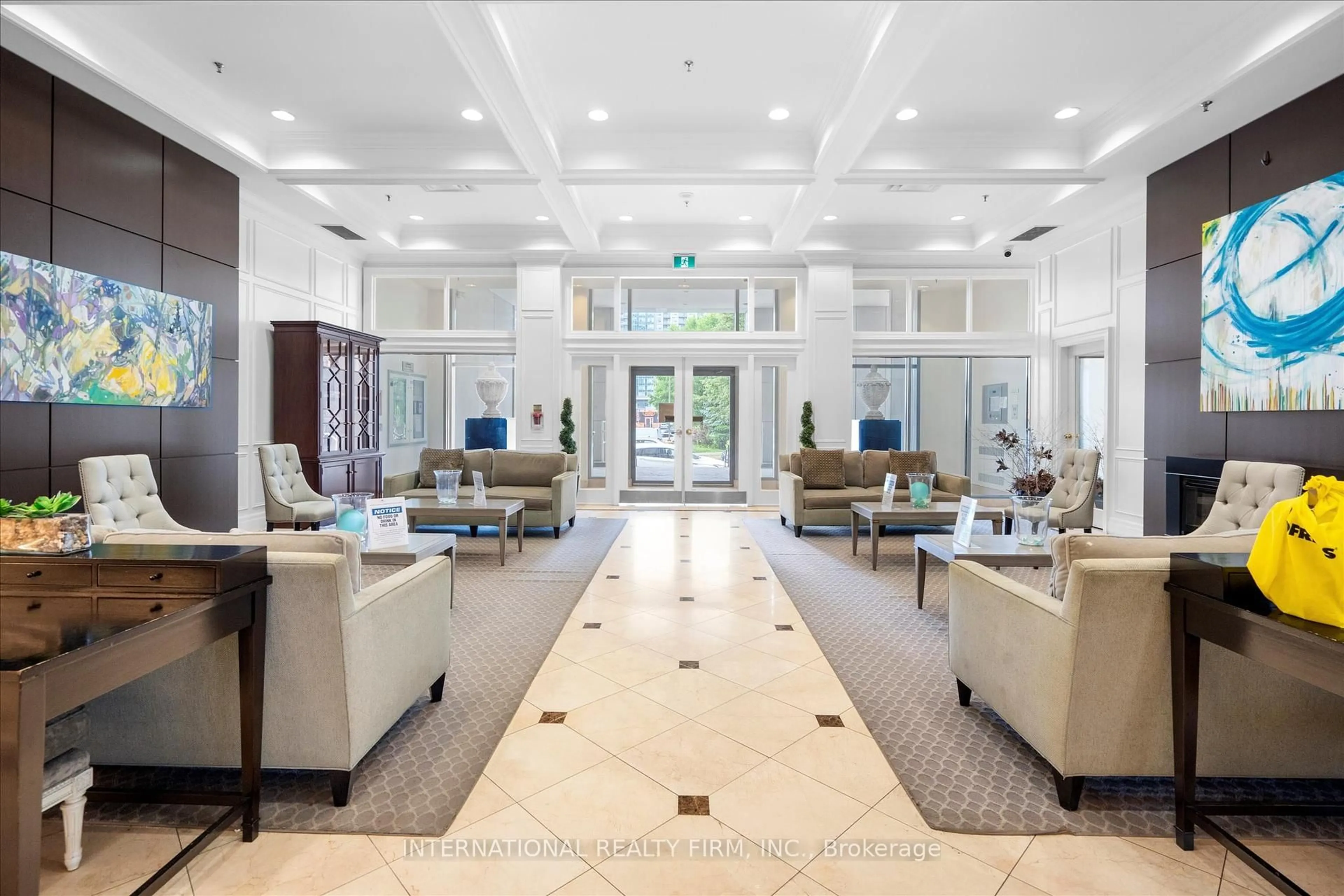 Lobby for 33 Empress Ave #2208, Toronto Ontario M2N 6Y7
