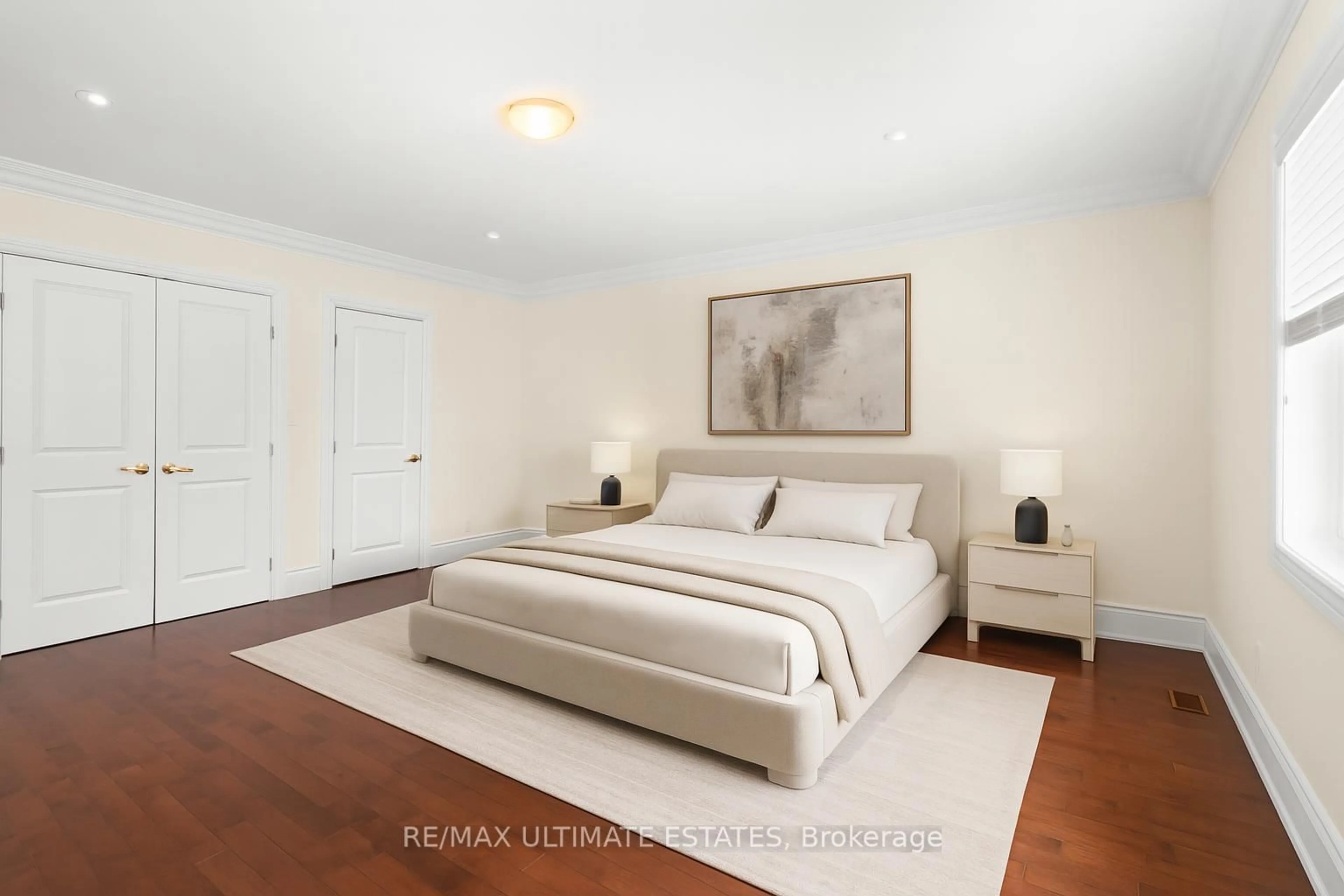 Bedroom with bed, unknown for 19 Bonnington Pl, Toronto Ontario M2N 4V2