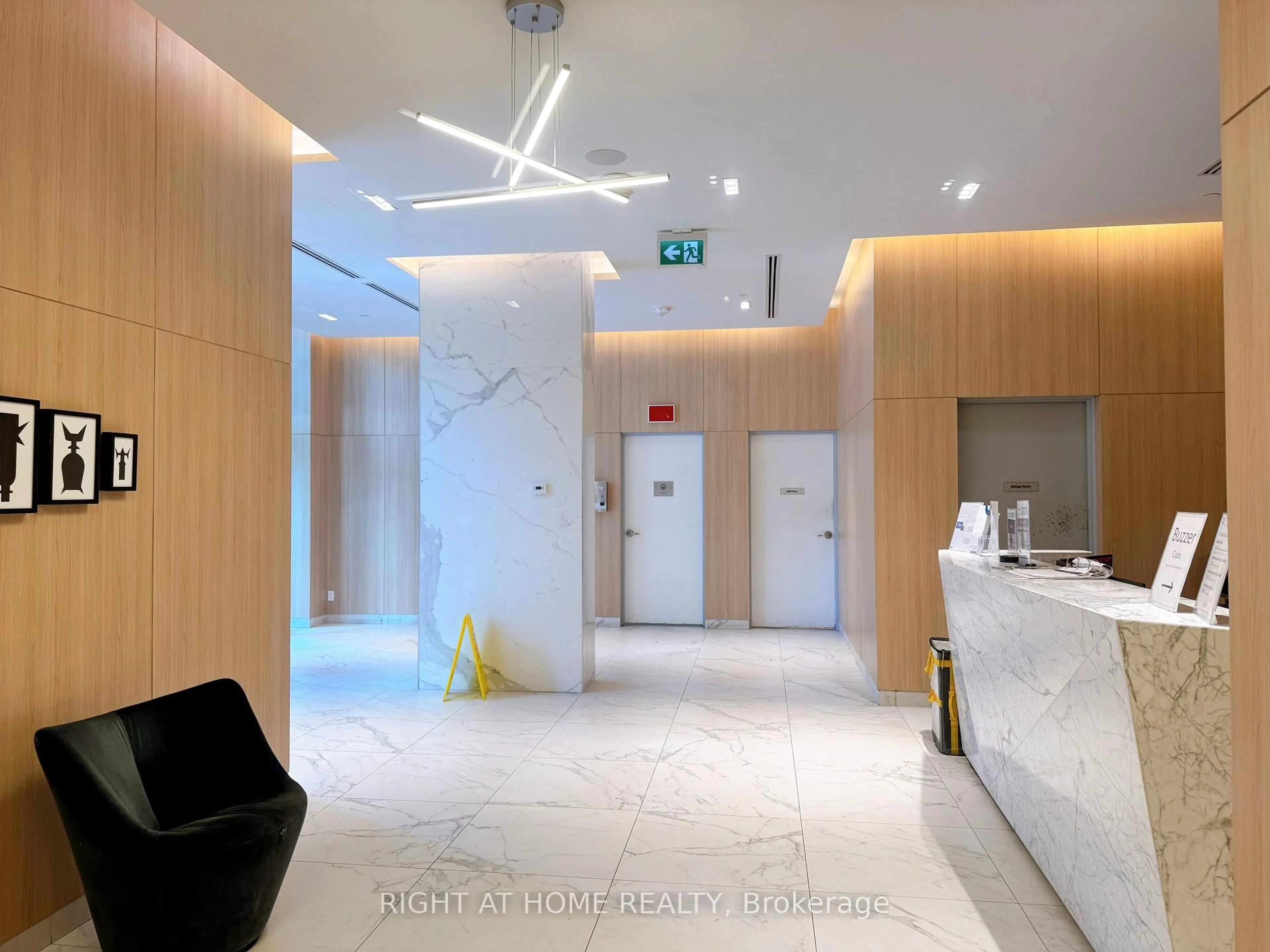 Indoor foyer for 50 Ordnance St #3307, Toronto Ontario M6K 0C9
