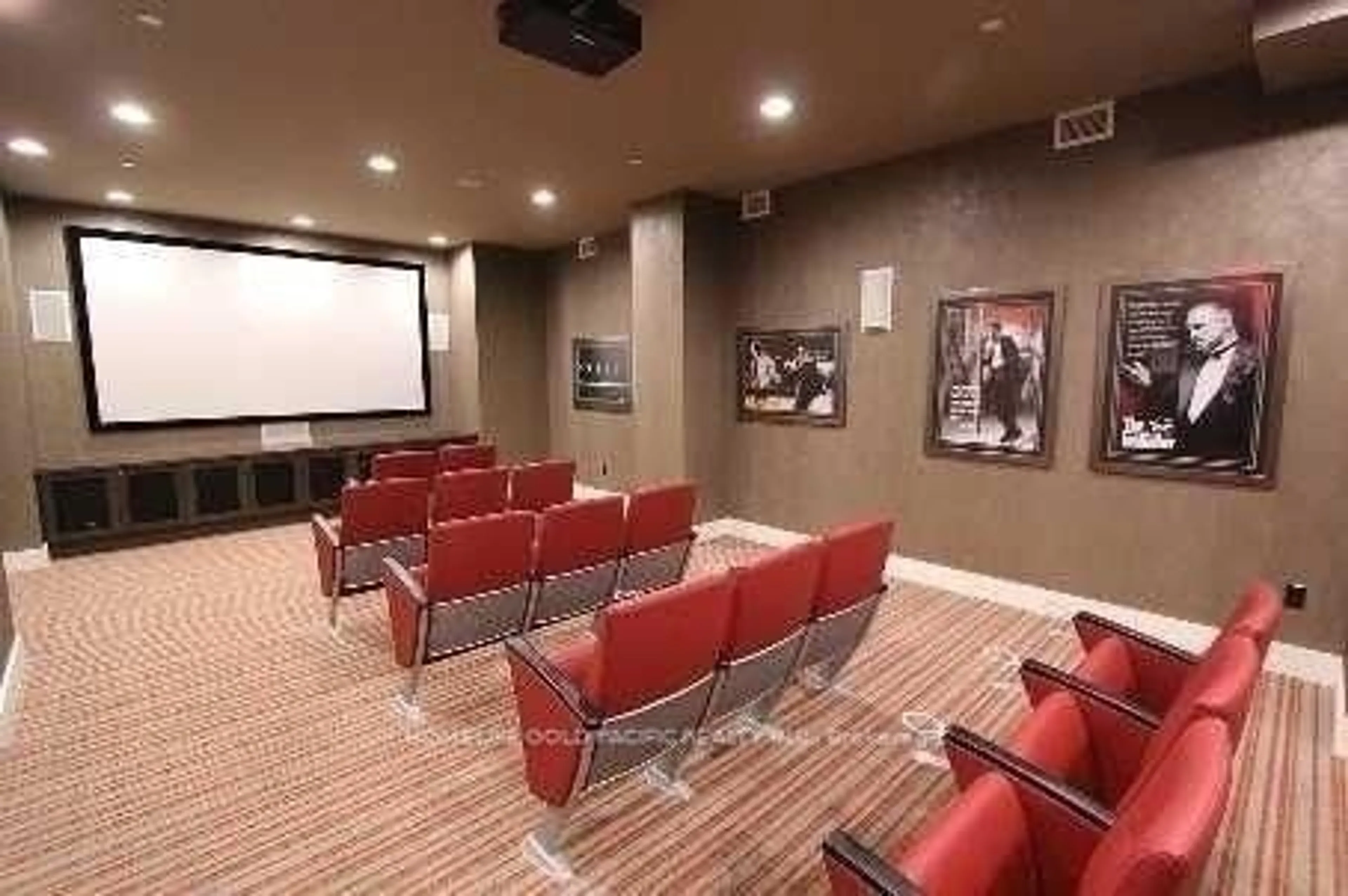 Home theater for 23 Sheppard Ave #809, Toronto Ontario M2N 0C8