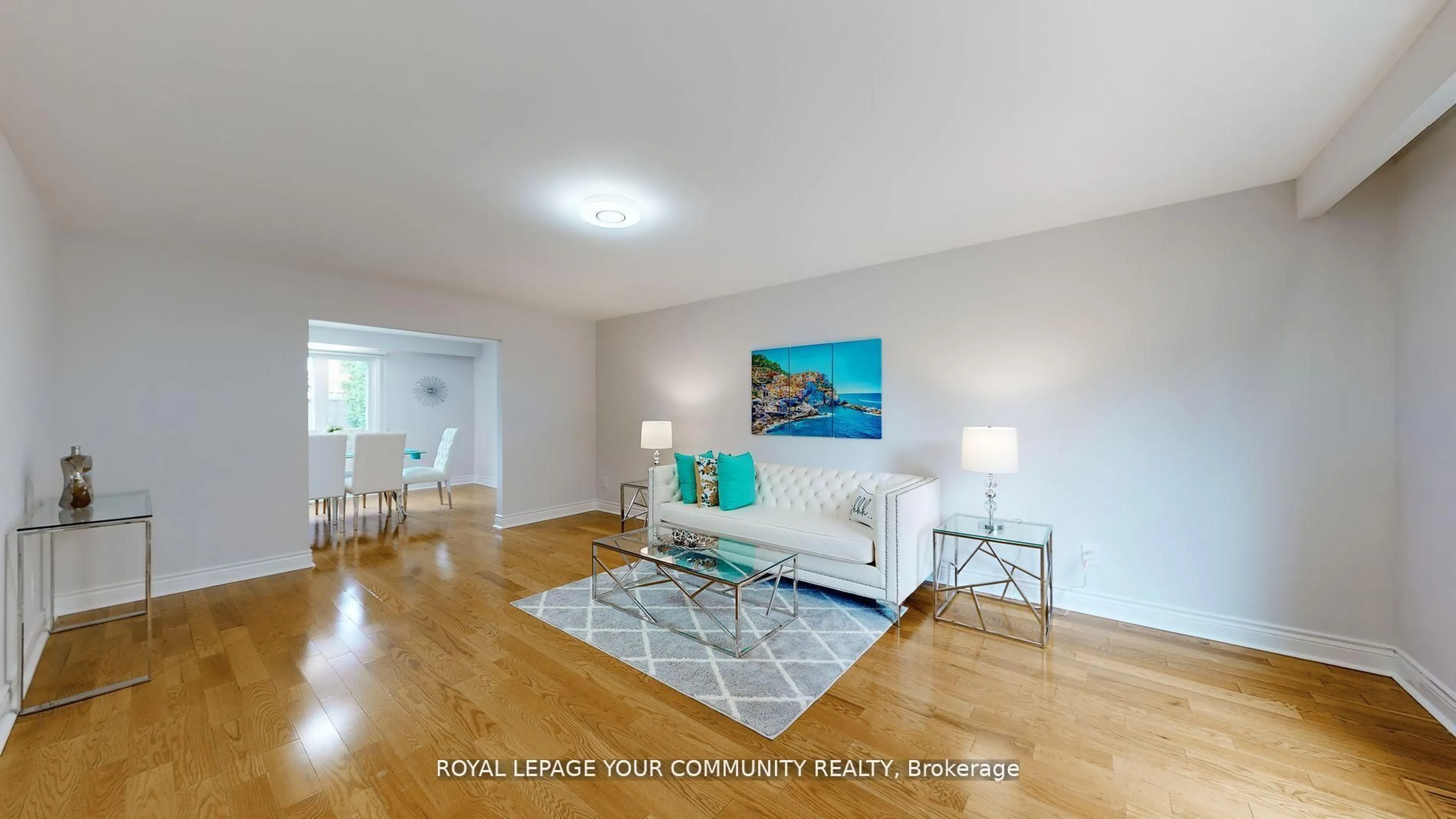 Living room with furniture, unknown for 20 Elkpath Ave, Toronto Ontario M2L 2W1