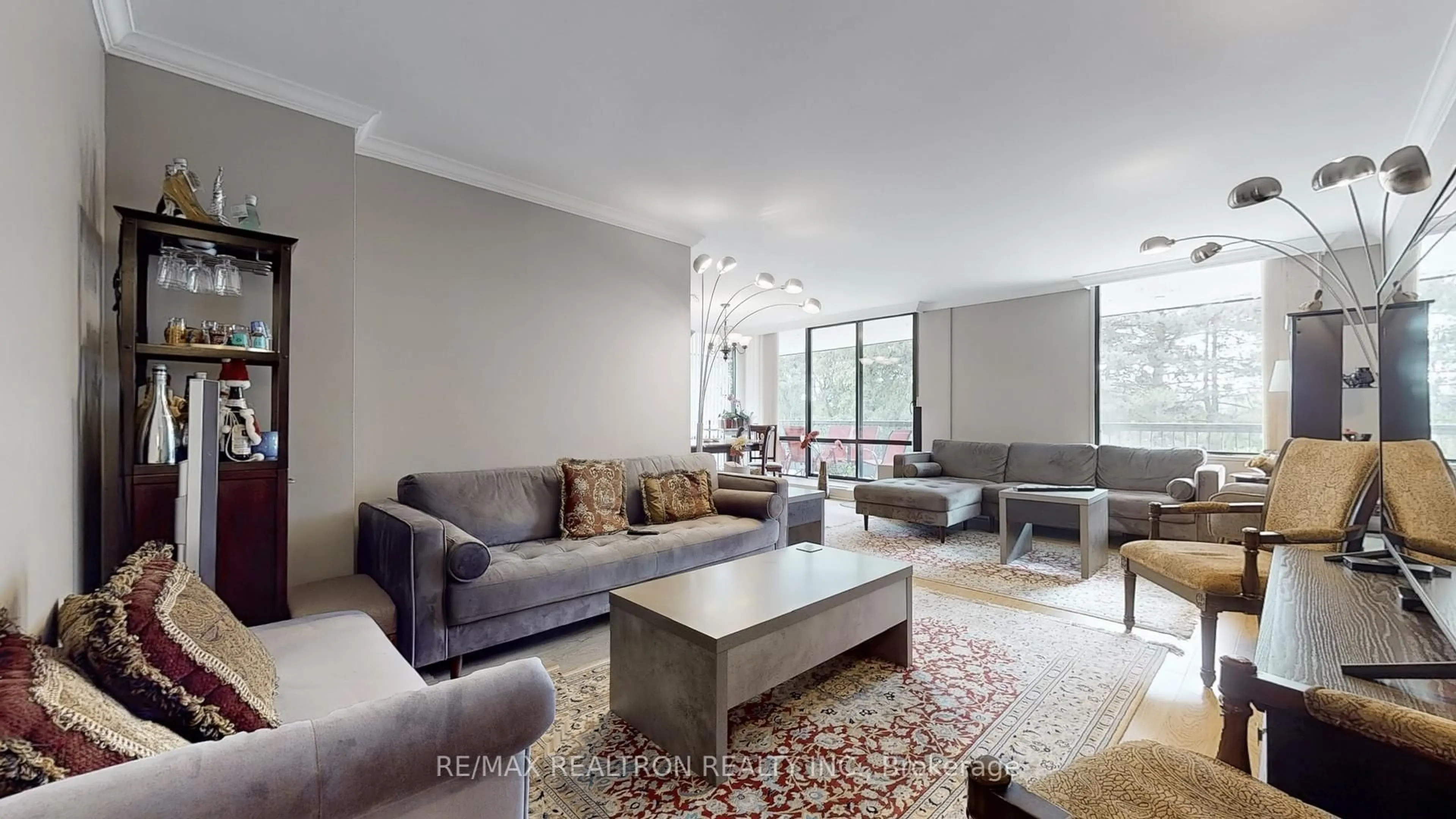 Living room with furniture, unknown for 135 Antibes Dr #201, Toronto Ontario M2R 2Z1