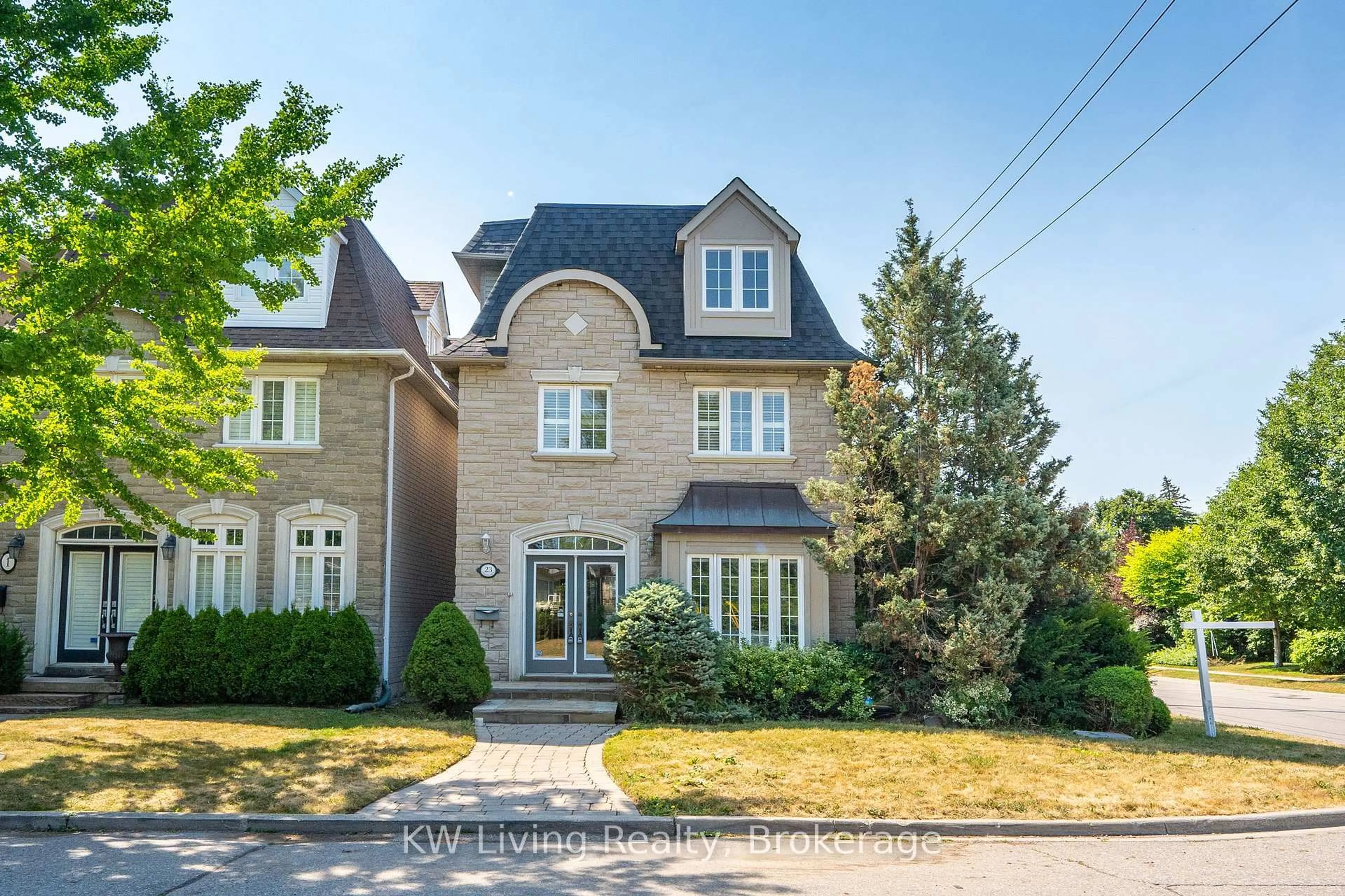 Home with brick exterior material, street for 23 Calvin Ave, Toronto Ontario M2N 5E4