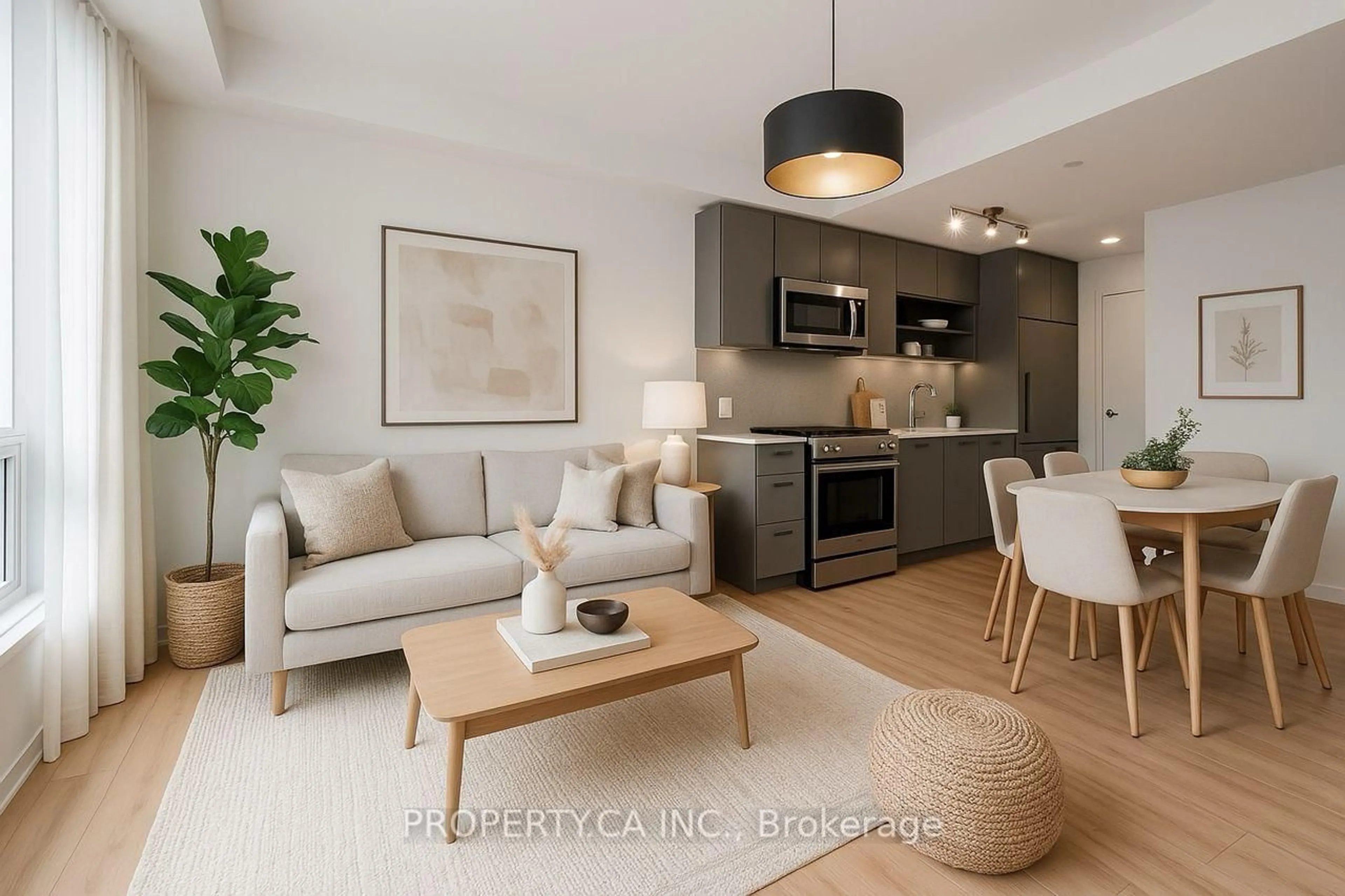 Living room with furniture, unknown for 135 East Liberty St #1003, Toronto Ontario M6K 3K4