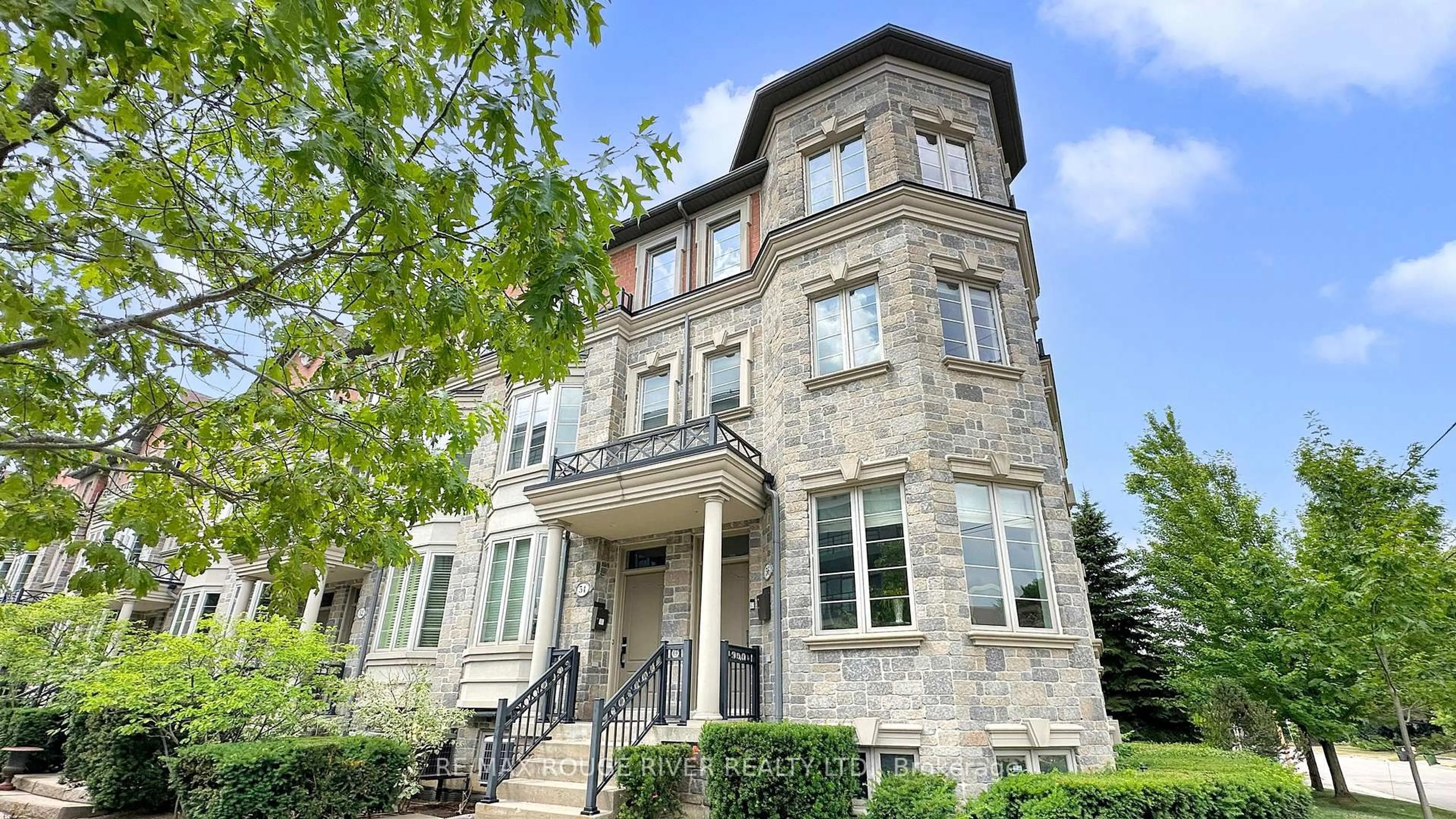 Home with brick exterior material, building for 56 Clairtrell Rd, Toronto Ontario M2N 5J6