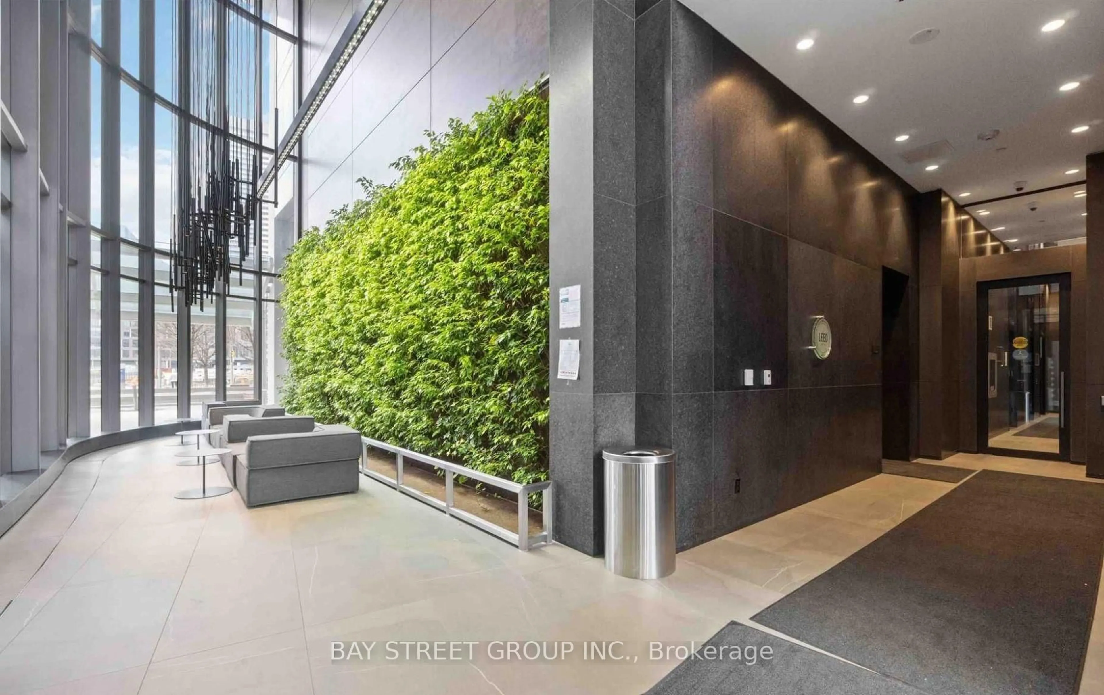 Indoor foyer for 16 Bonnycastle St #2311, Toronto Ontario M5A 0C9