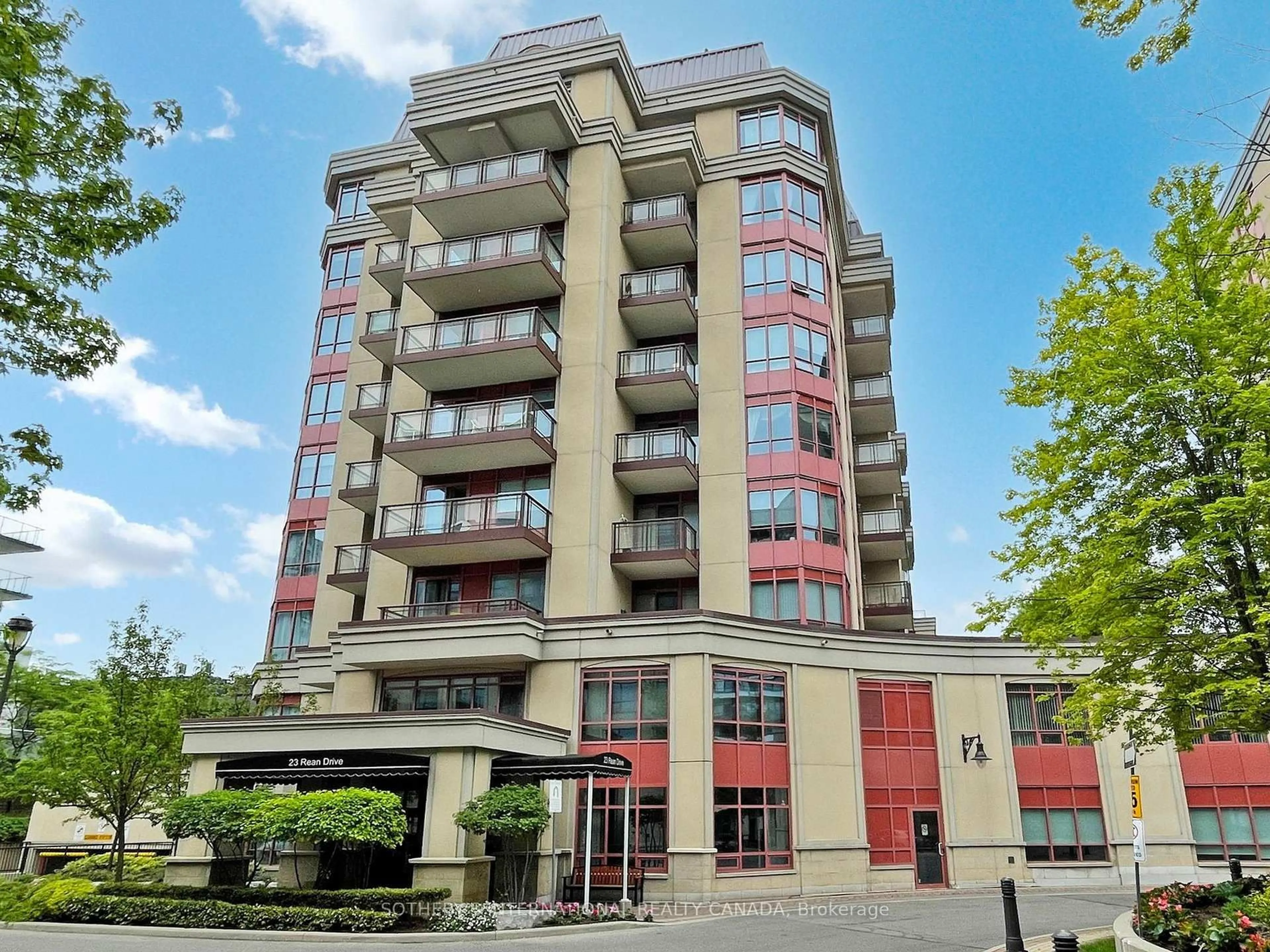 Indoor foyer for 23 Rean Dr #407, Toronto Ontario M2K 0A7