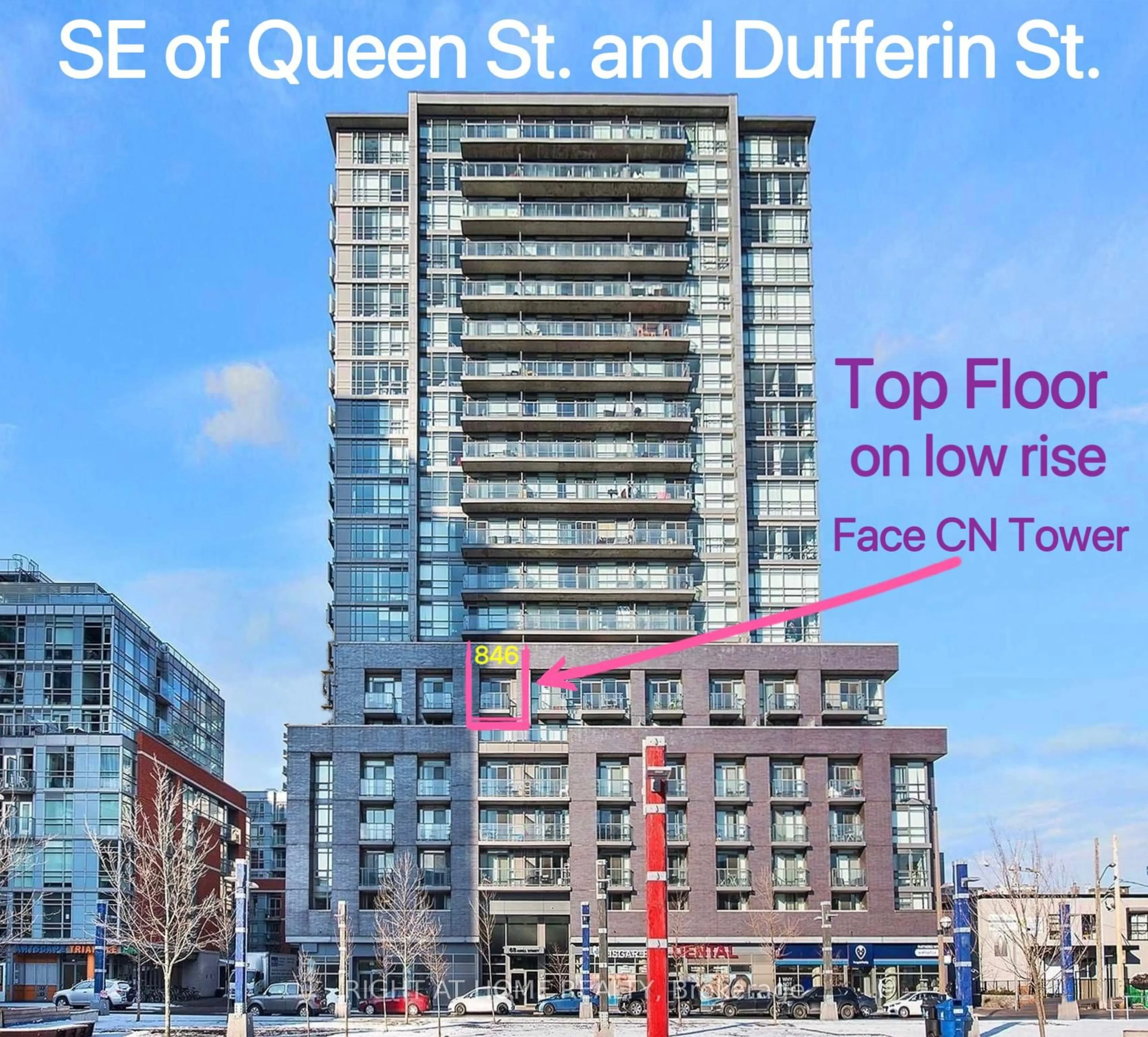 Unknown for 68 Abell St #846, Toronto Ontario M6J 0B1