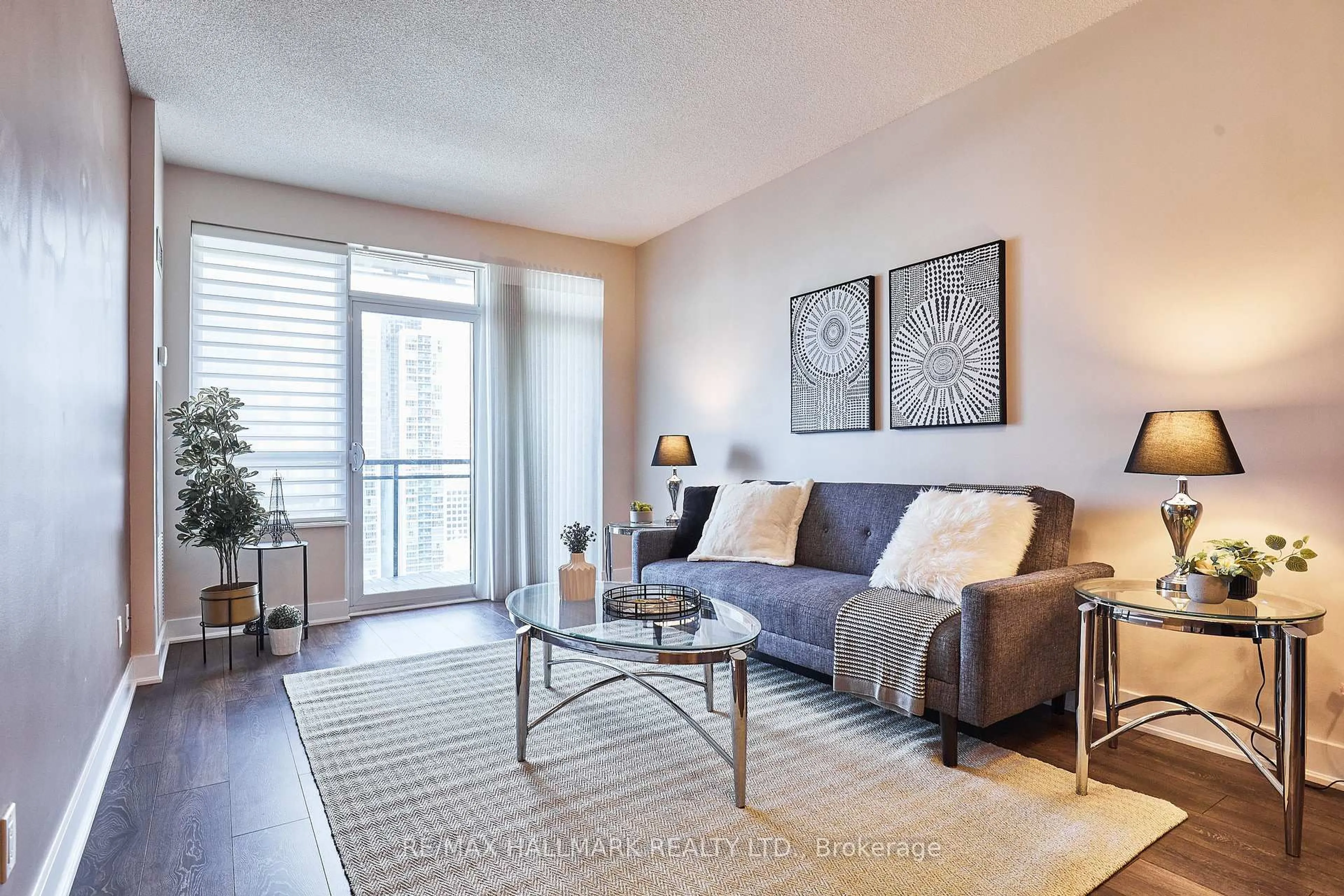 Living room with furniture, unknown for 28 Linden St #2507, Toronto Ontario M4Y 0A4