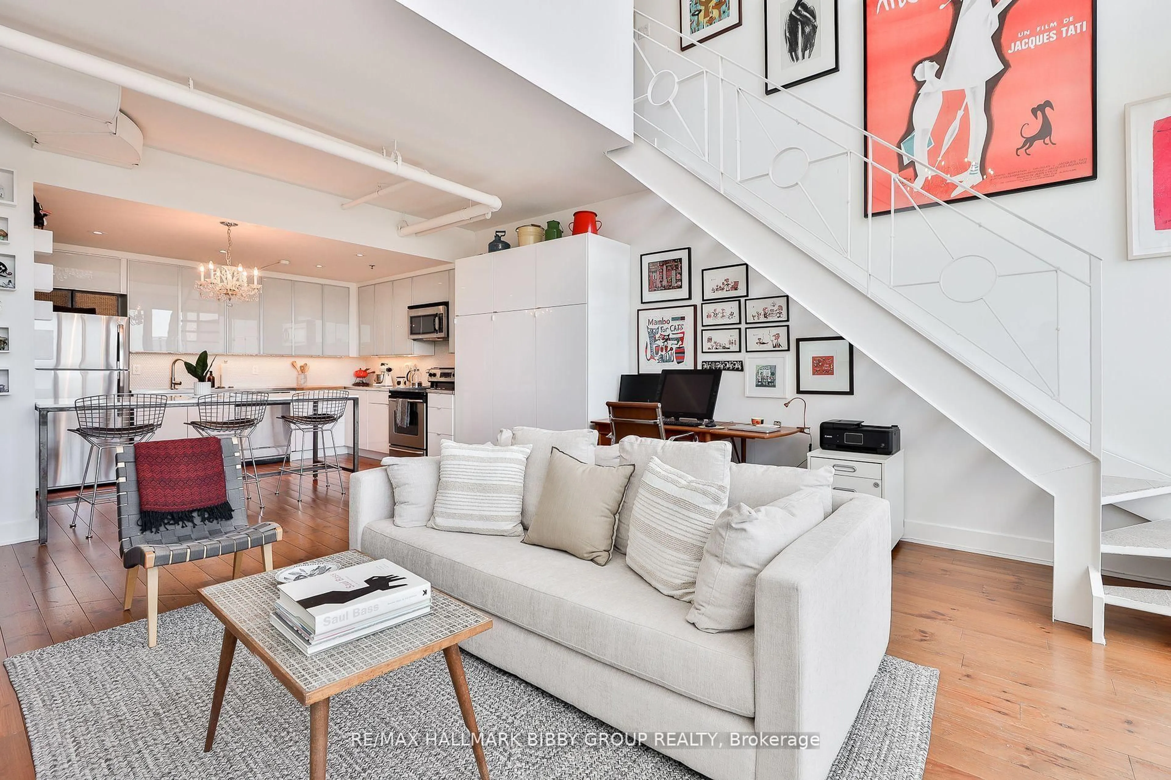 Living room with furniture, unknown for 183 Dovercourt Rd #Ph9, Toronto Ontario M6J 3C1