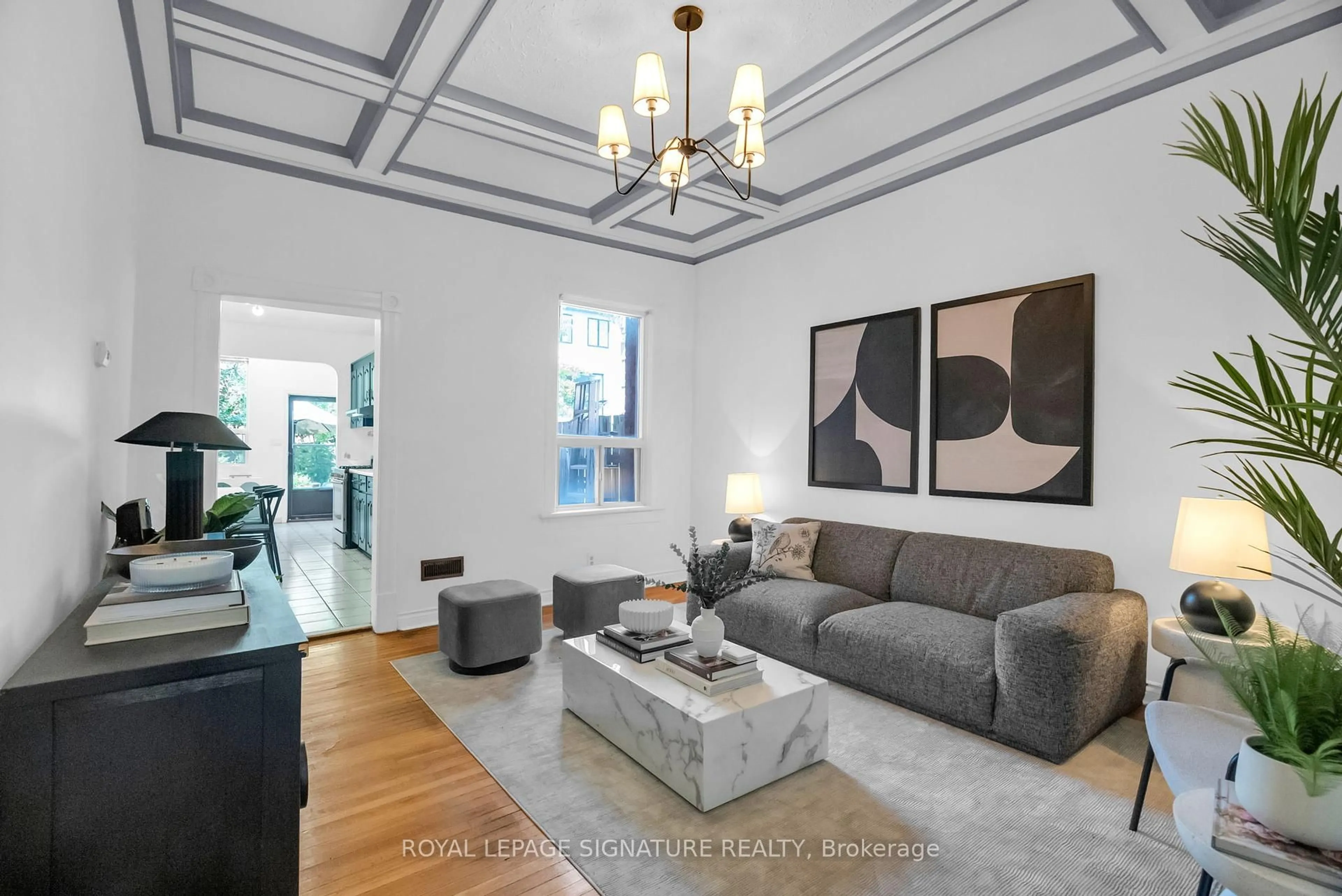 Living room with furniture, unknown for 8 Grove Ave, Toronto Ontario M6J 3B6