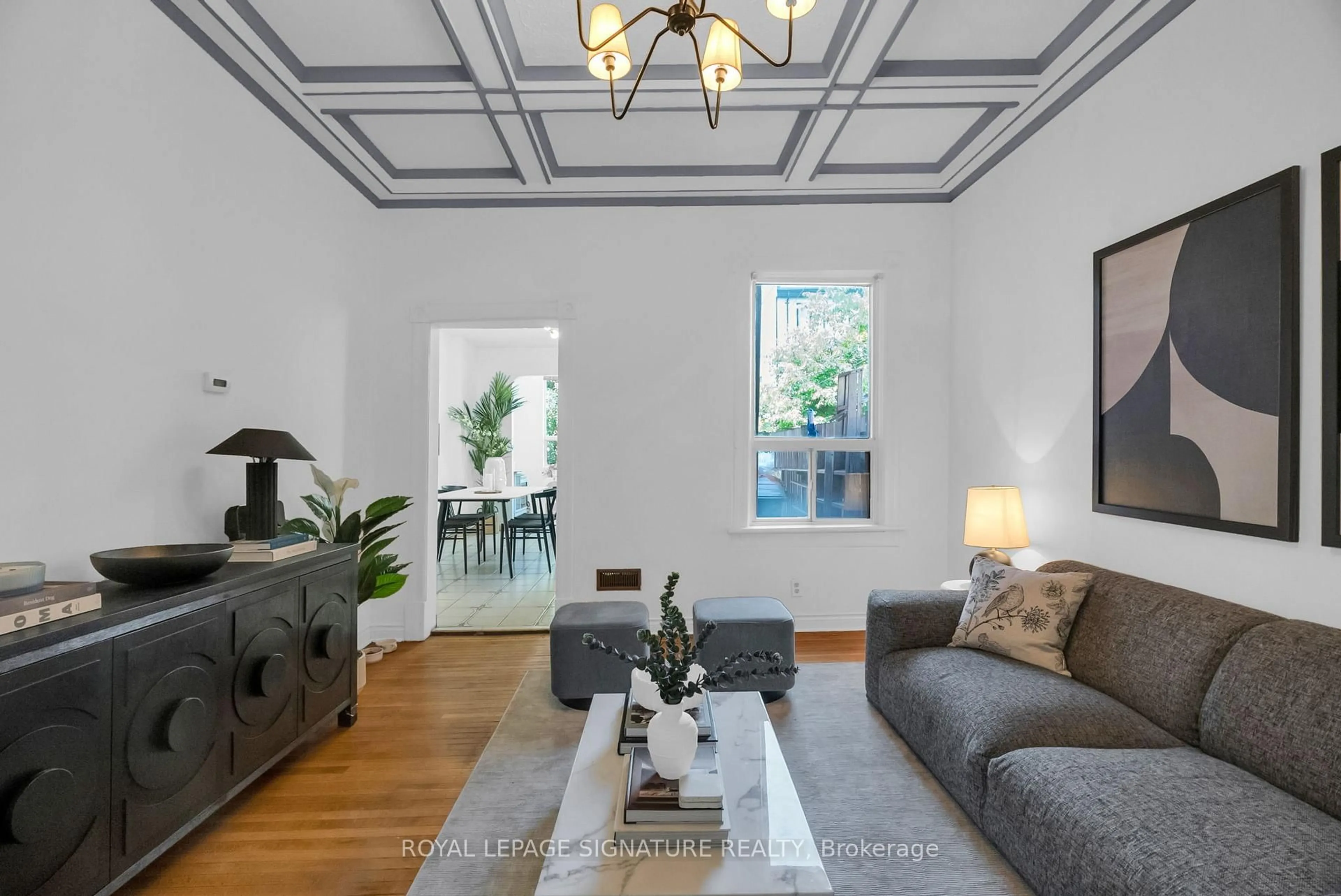 Living room with furniture, unknown for 8 Grove Ave, Toronto Ontario M6J 3B6
