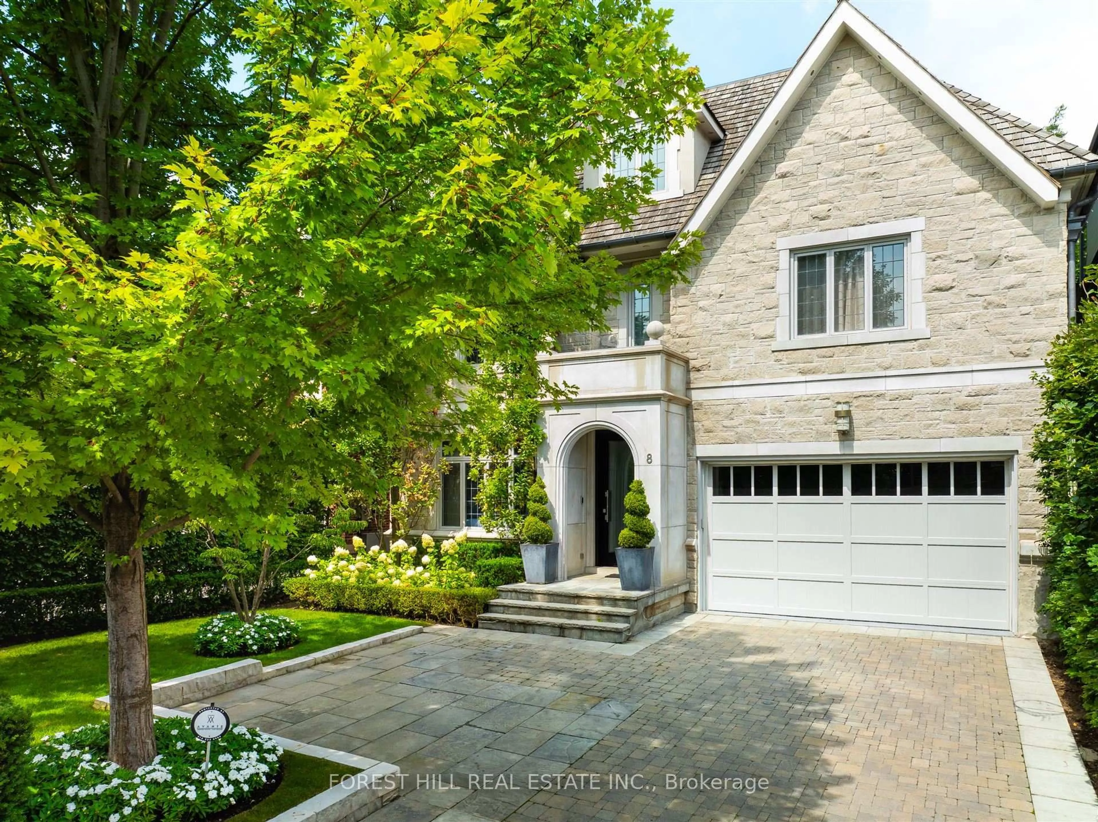 Home with brick exterior material, street for 8 Hillholm Rd, Toronto Ontario M5P 1M2