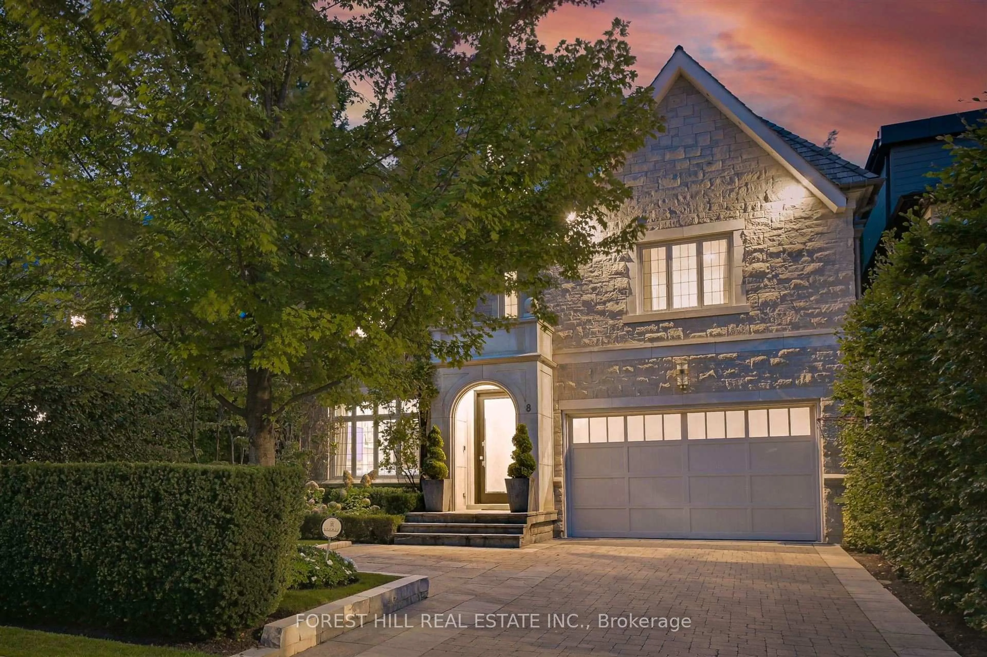Home with brick exterior material, street for 8 Hillholm Rd, Toronto Ontario M5P 1M2