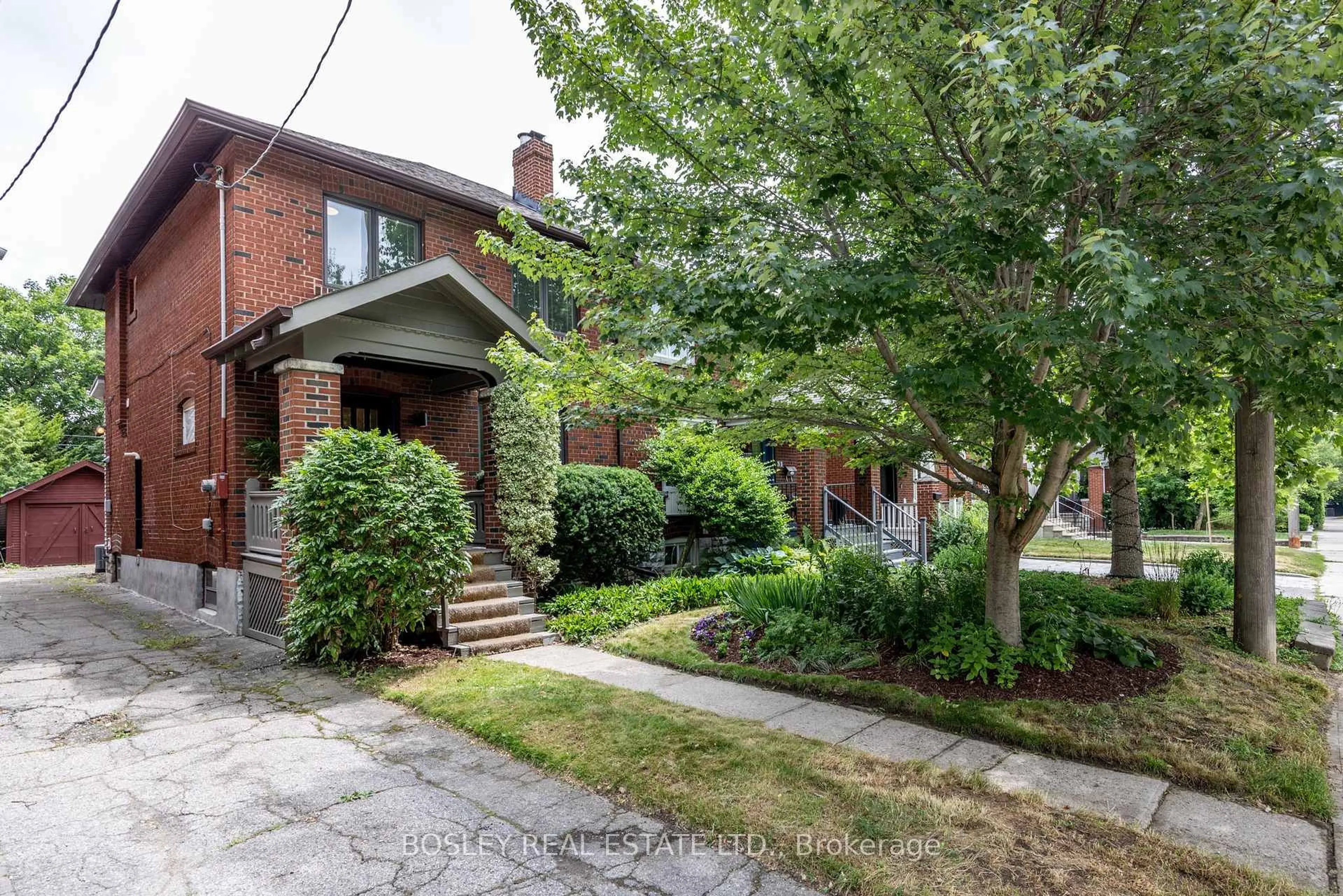 Home with brick exterior material, street for 33 Belcourt Rd, Toronto Ontario M4S 2T8