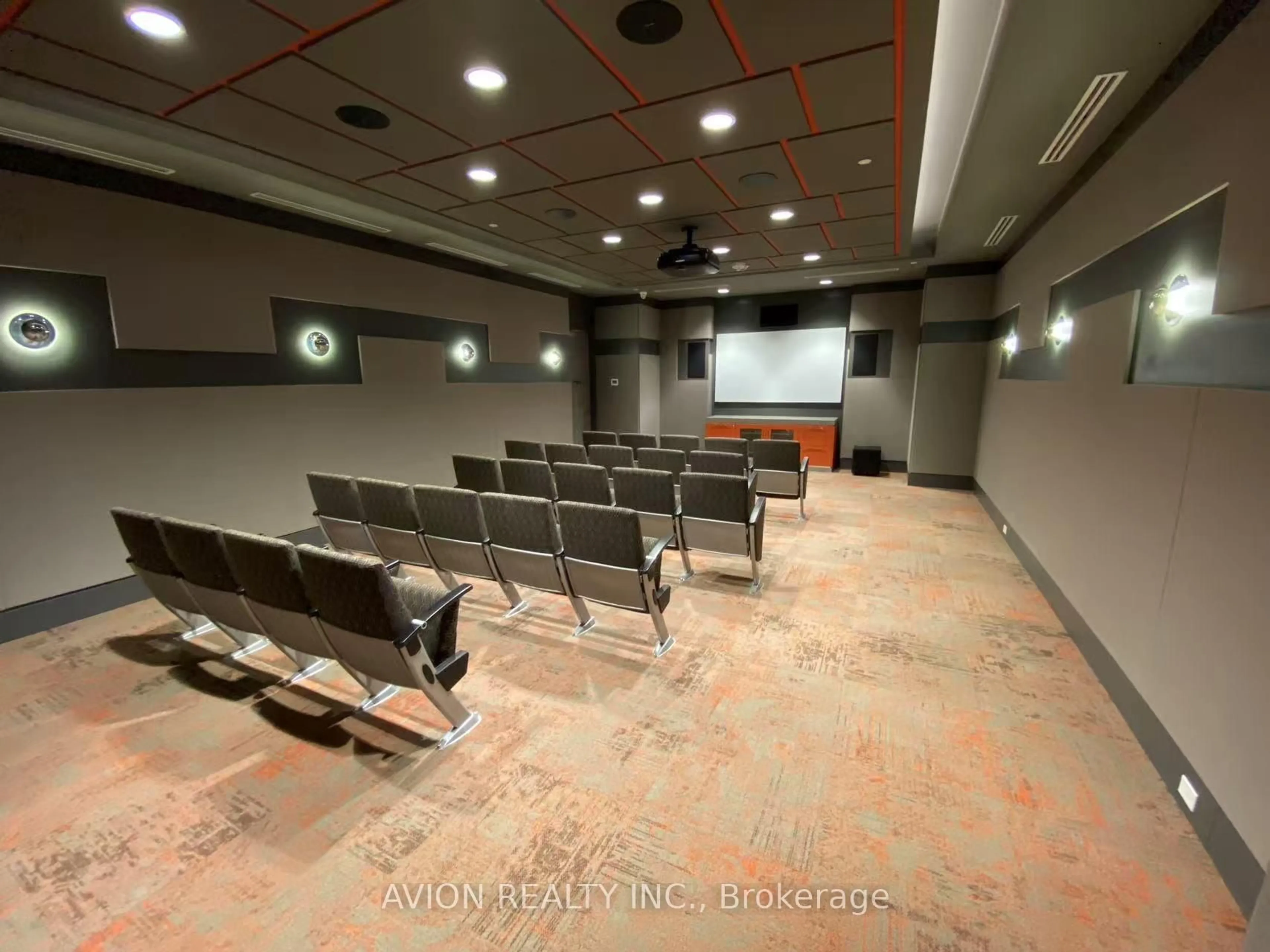 Home theater for 50 Ann O'reilly Rd #808, Toronto Ontario M2J 0A8