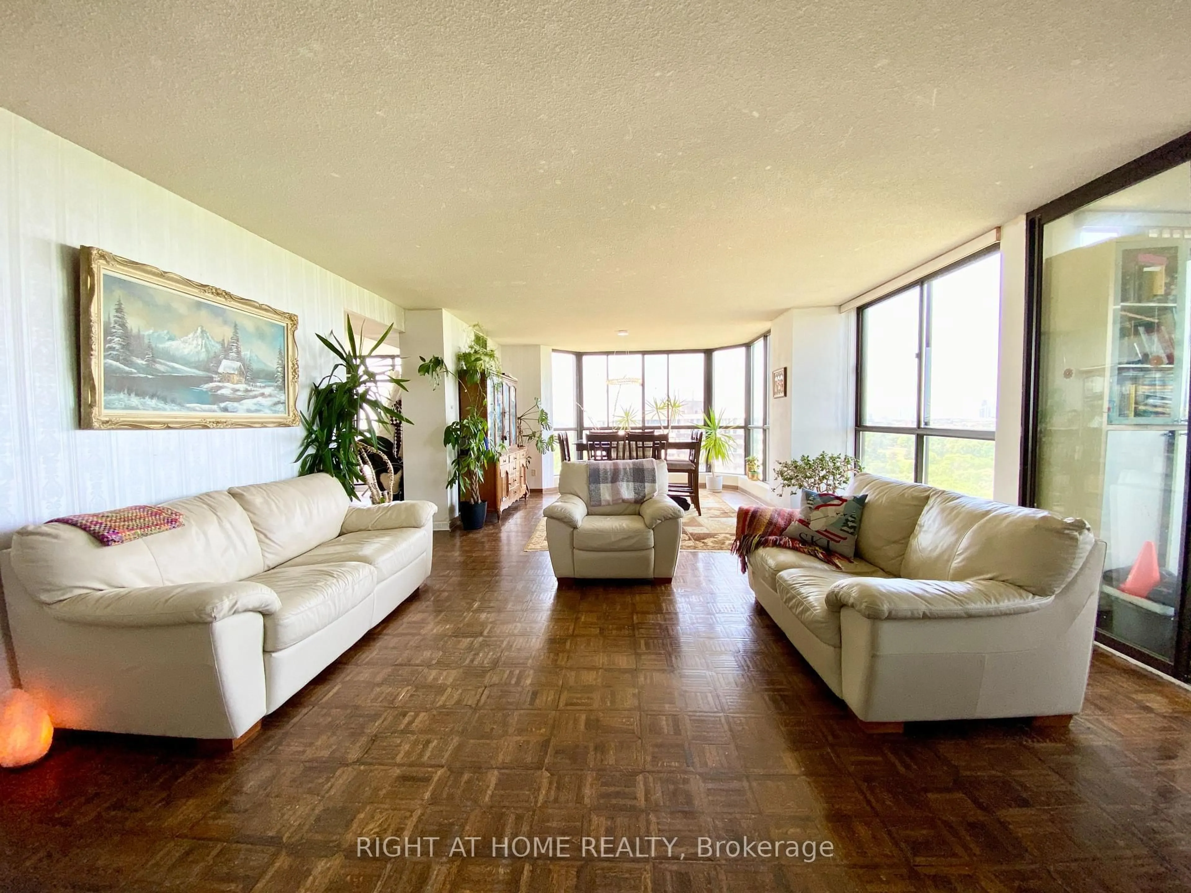 Living room with furniture, unknown for 131 Torresdale Ave #1703, Toronto Ontario M2R 3T1