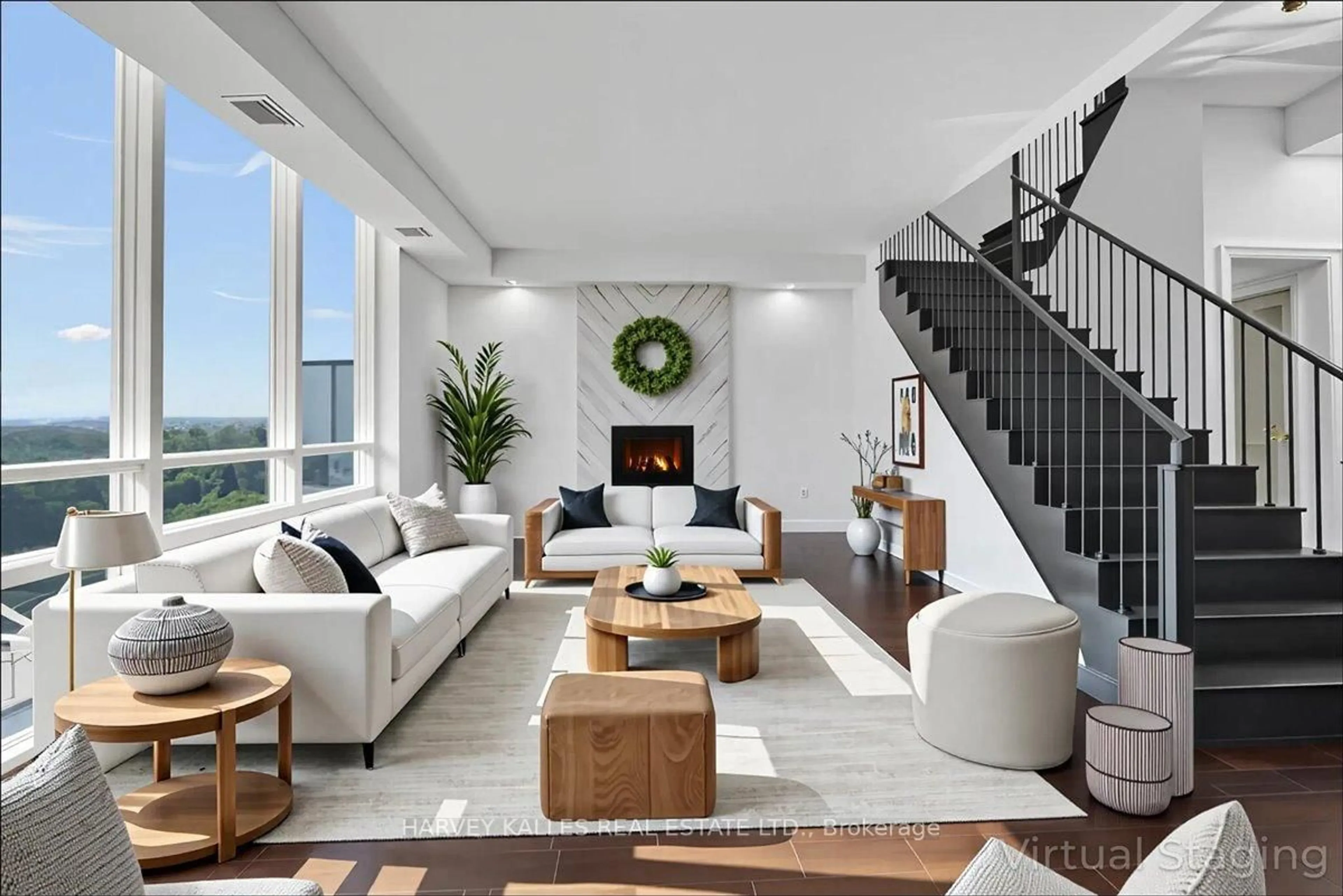 Living room with furniture, unknown for 70 Roehampton Ave #PH15, Toronto Ontario M4P 1R2