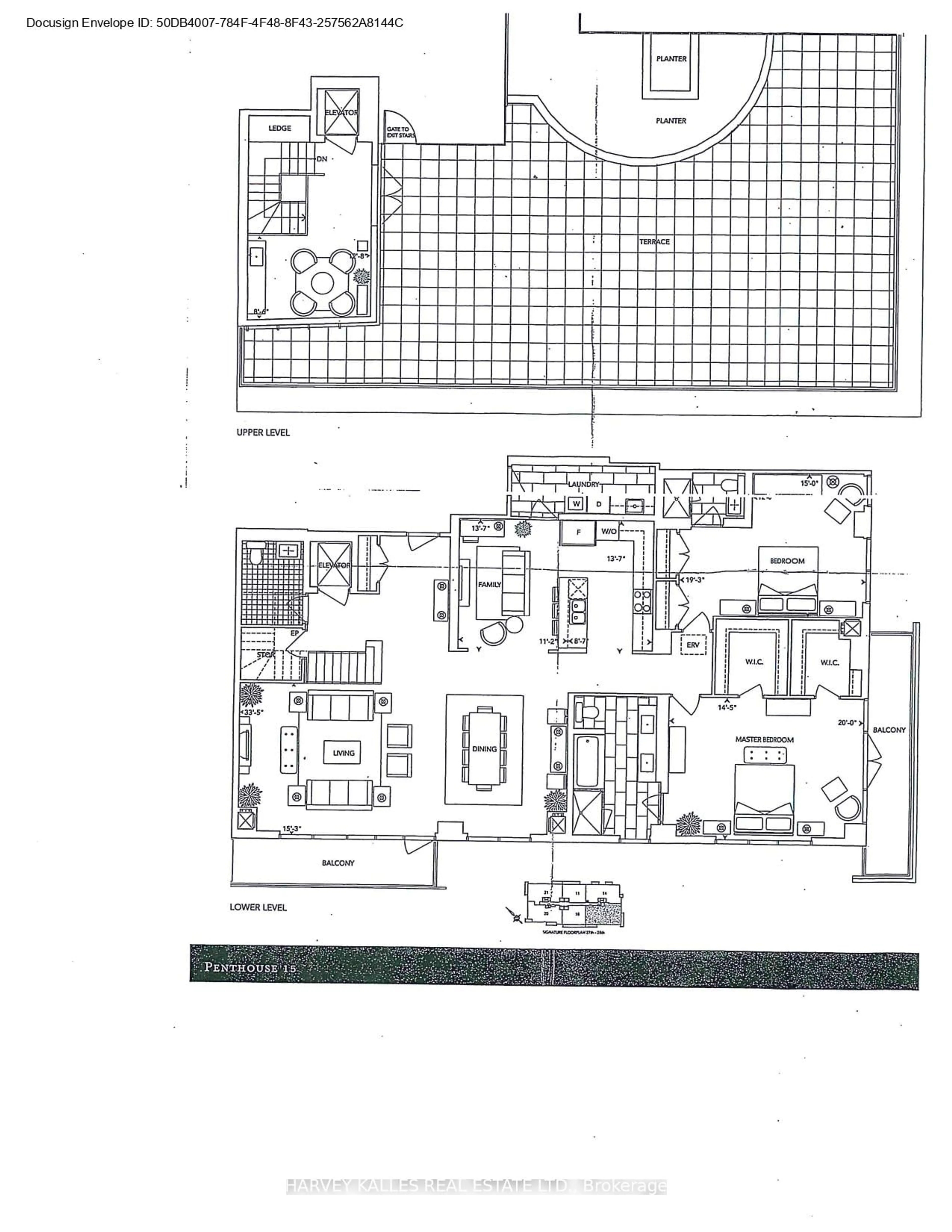Floor plan for 70 Roehampton Ave #PH15, Toronto Ontario M4P 1R2