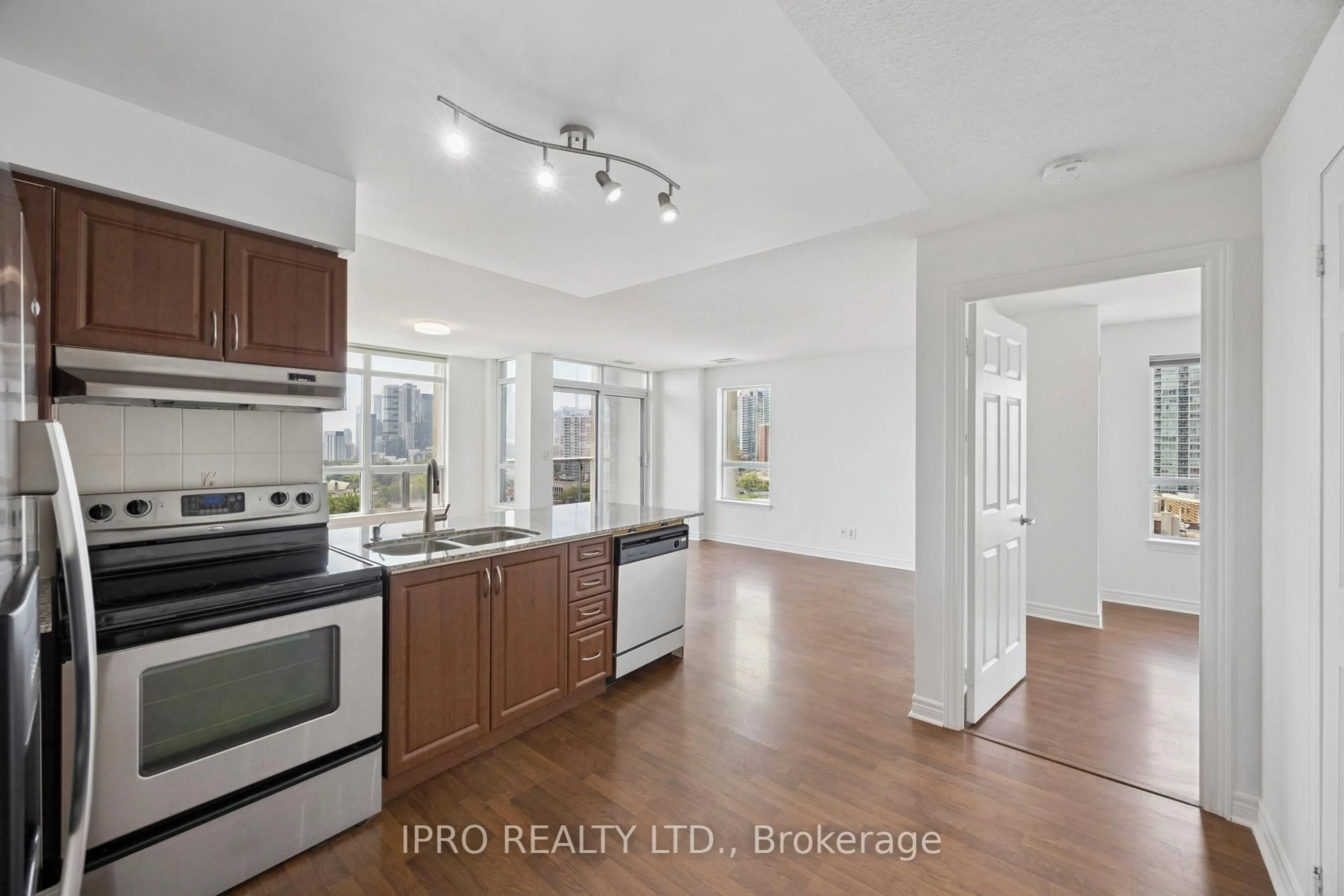 Open concept kitchen, unknown for 225 Wellesley St #1203, Toronto Ontario M4X 1X8