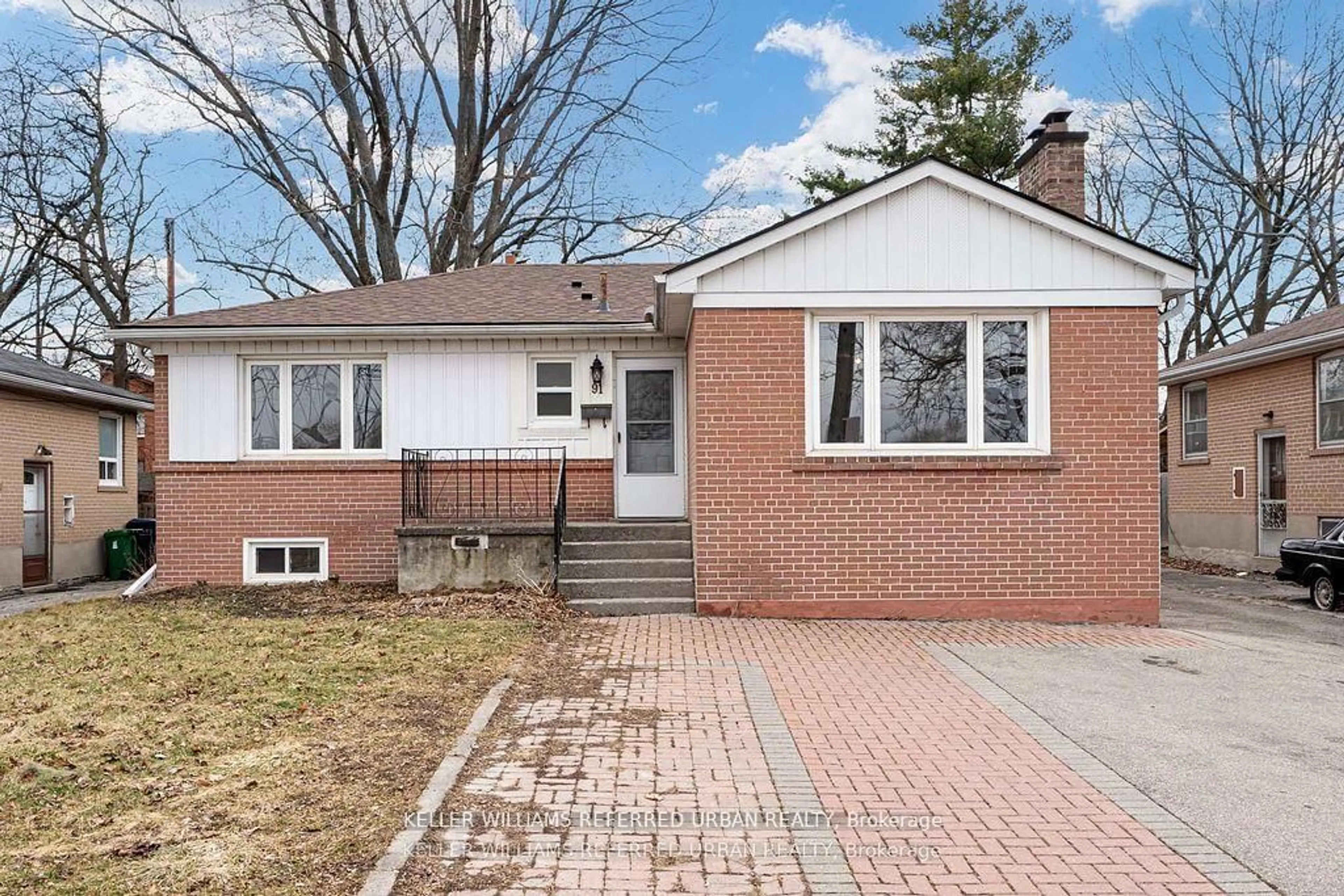 Home with brick exterior material, street for 91 Bishop Ave, Toronto Ontario M2M 1Z5
