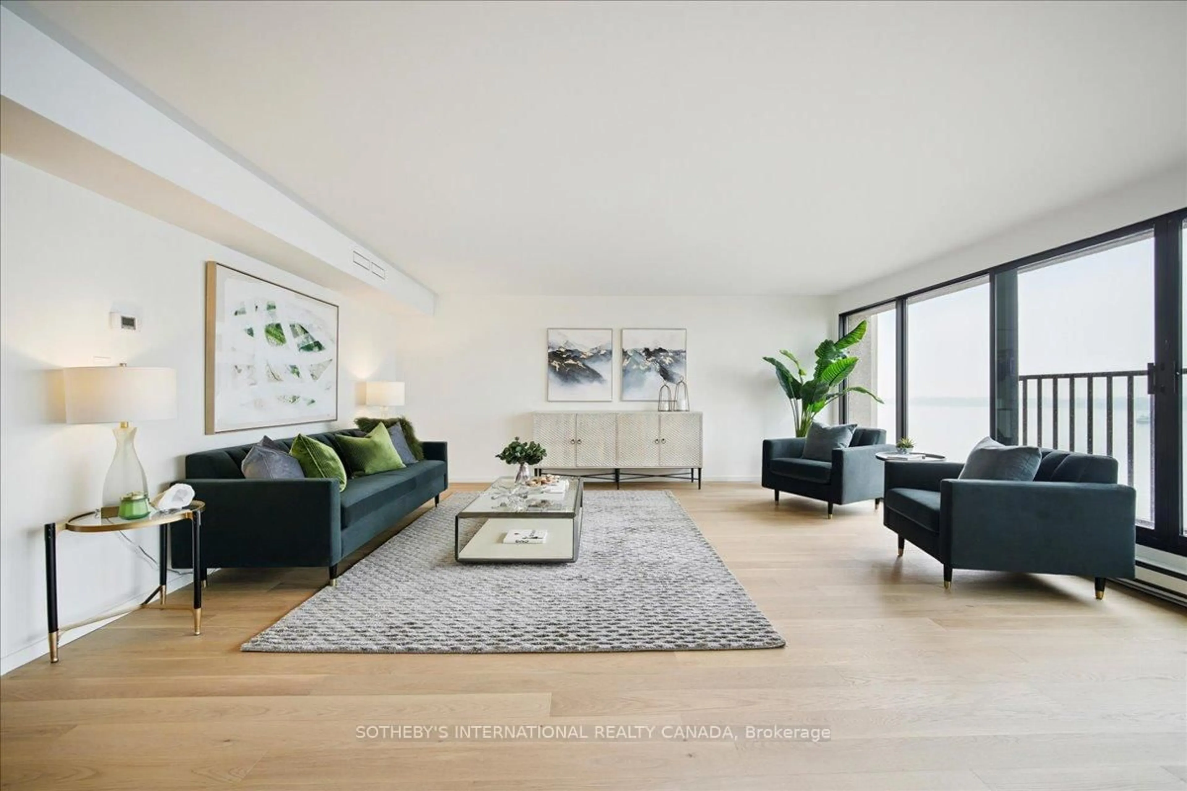 Living room with furniture, unknown for 65 Harbour Sq #1110, Toronto Ontario M5J 2L4