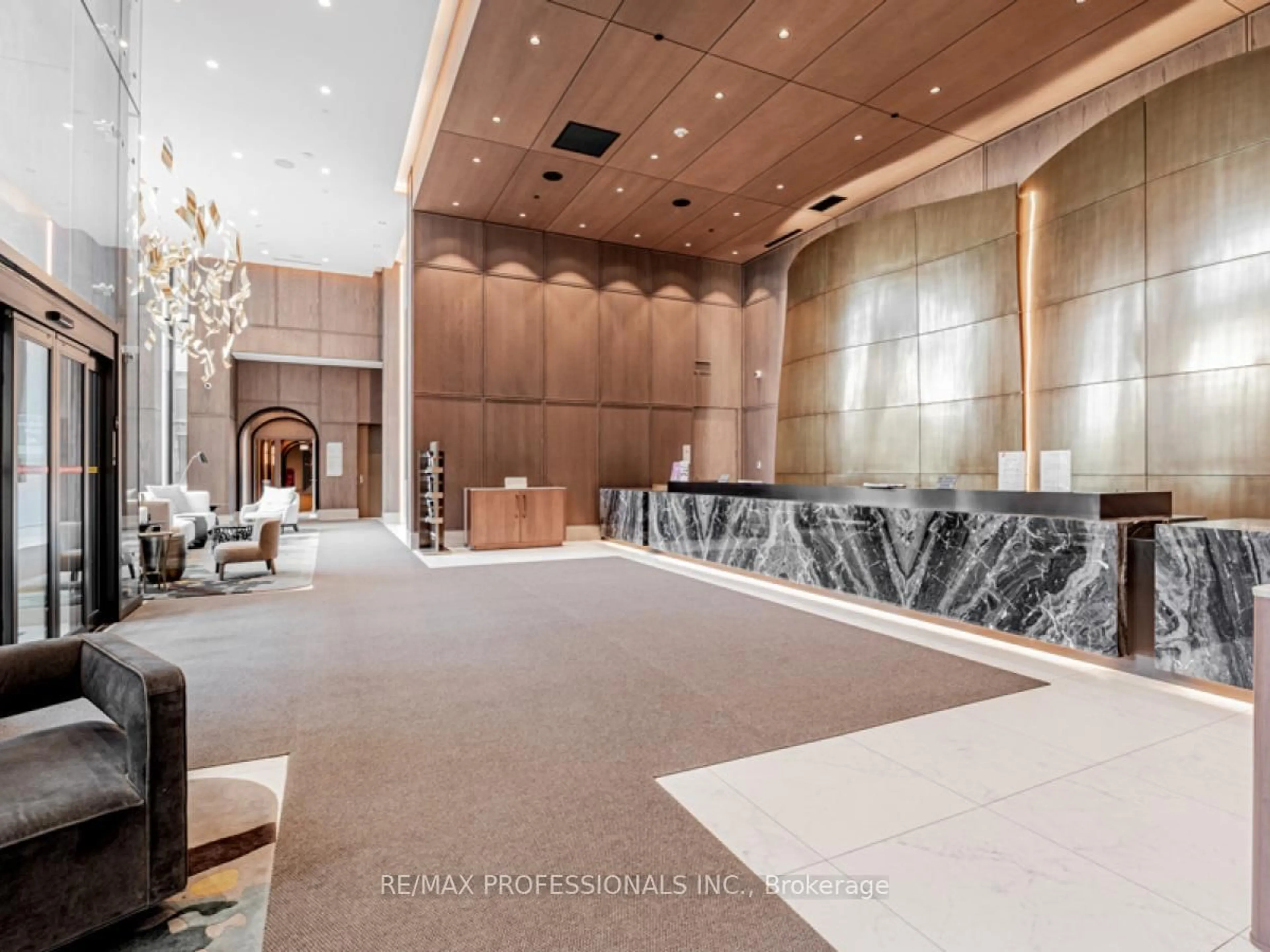 Lobby for 30 Inn On The Park Dr #2303, Toronto Ontario M3C 0P7
